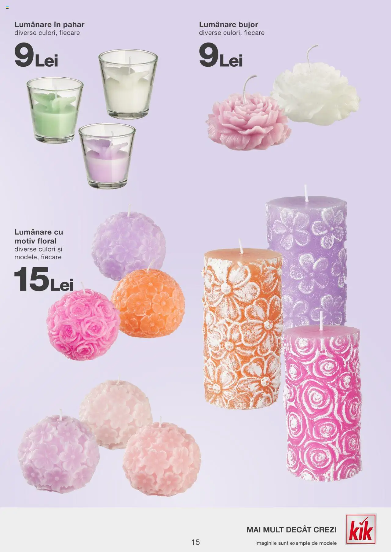 Catalog Kik 10 - 16 Februarie 2025 | Pagina 15 | Produse: Lumânare
