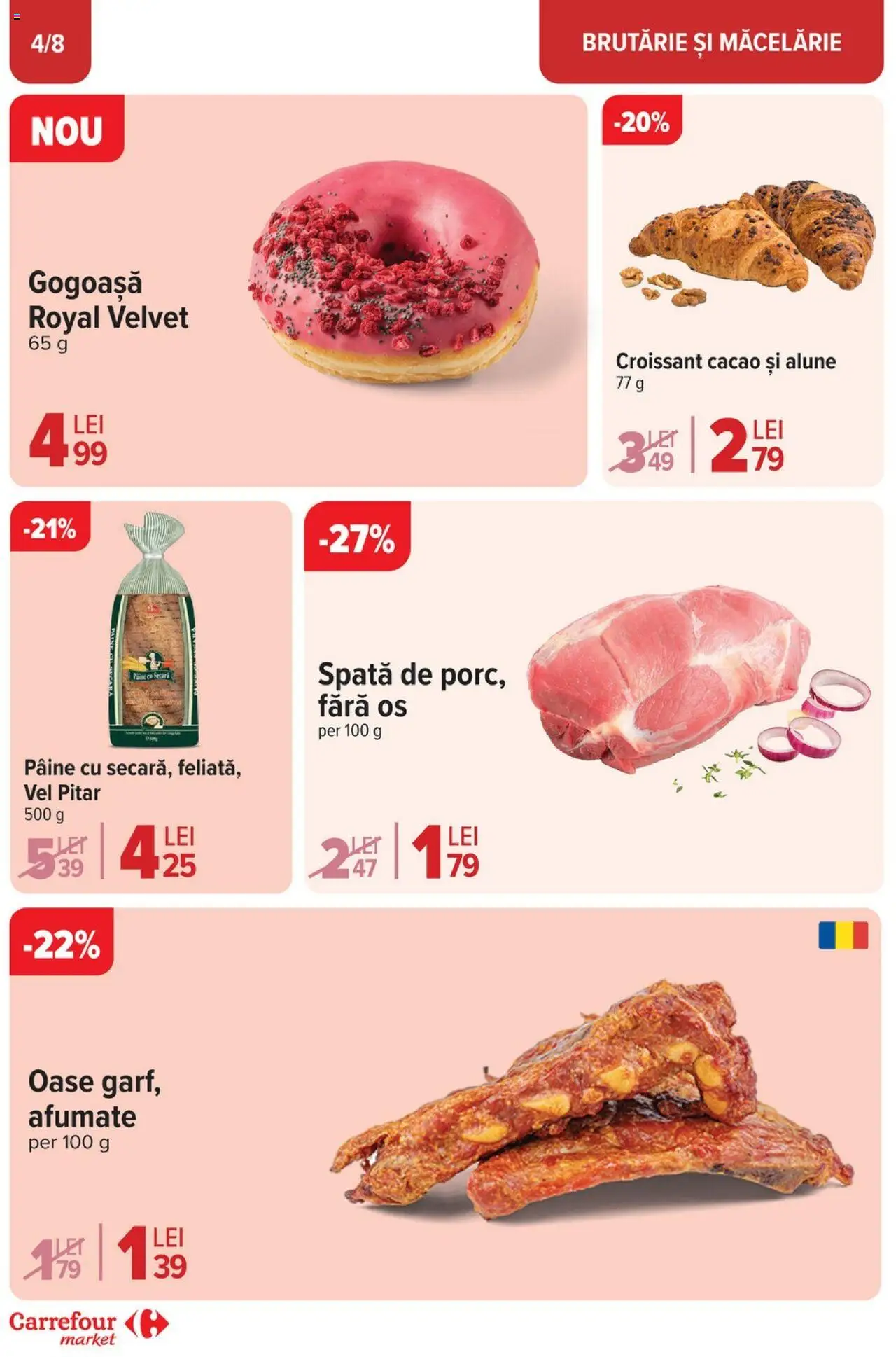 Catalog Carrefour 12 - 18 Februarie 2025 | Pagina 4 | Produse: Divan, Alune, Pâine, Cacao