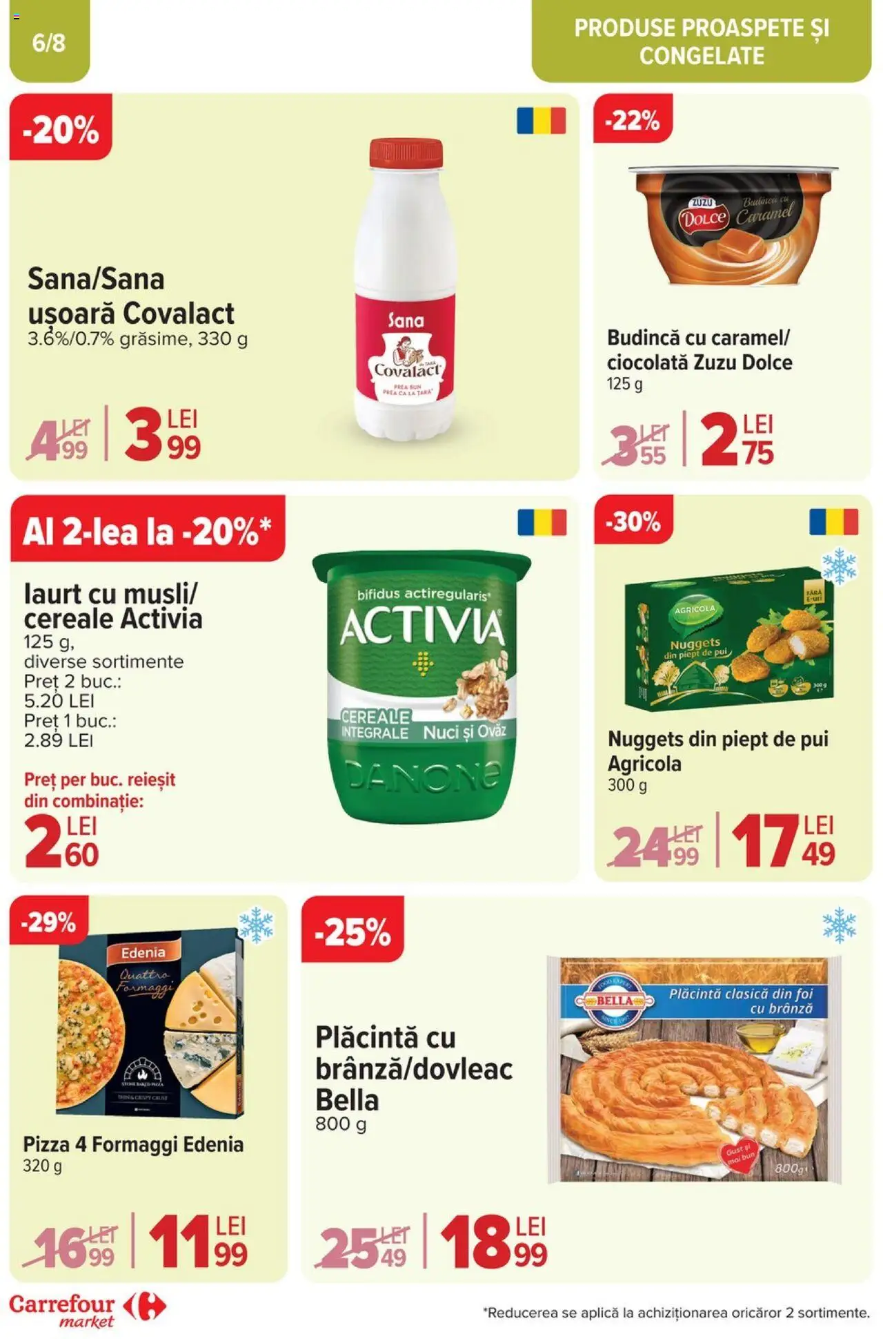 Catalog Carrefour 12 - 18 Februarie 2025 | Pagina 6 | Produse: Plăcintă, Brânză, Pizza, Nuci