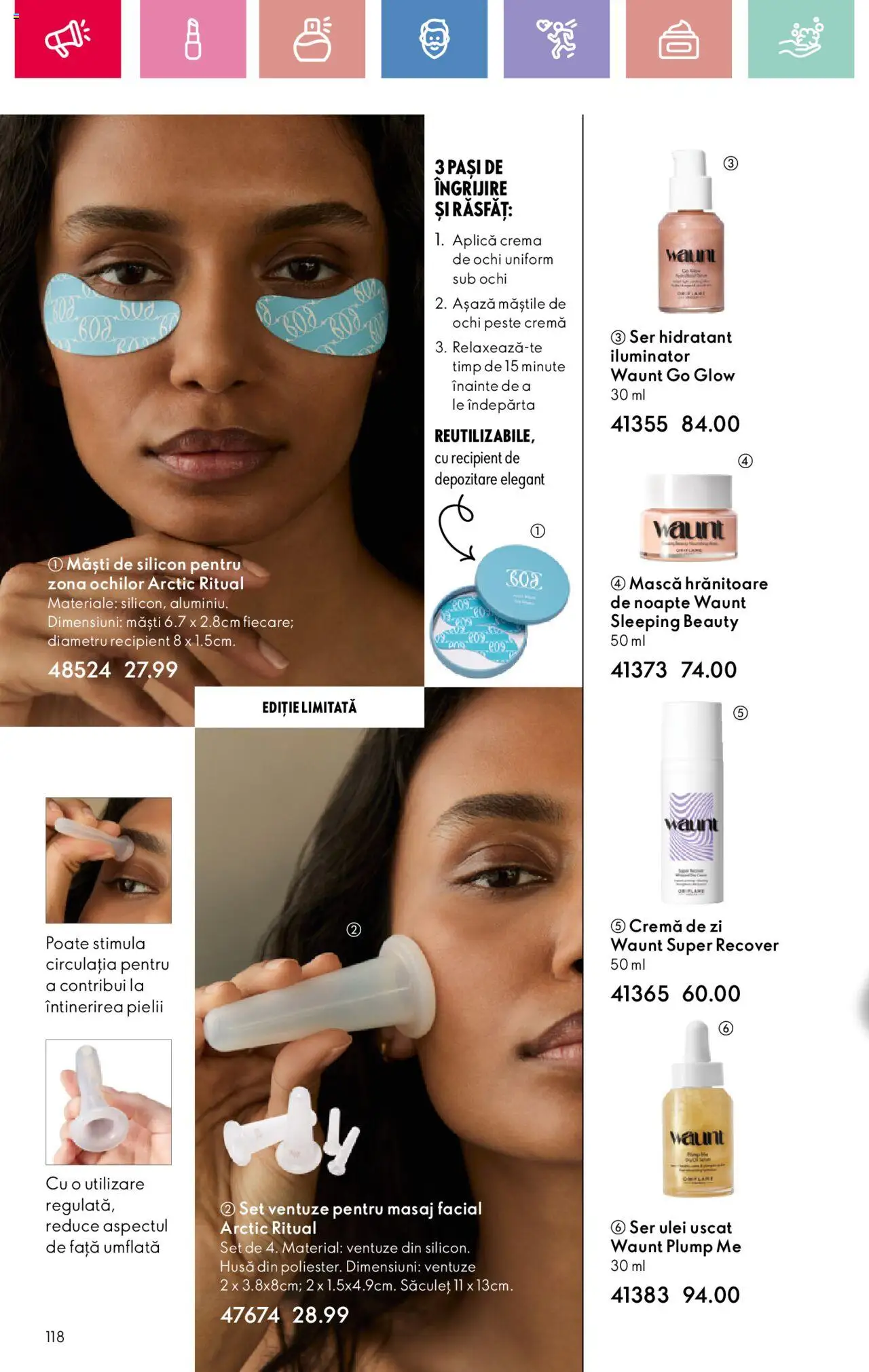 Catalog Oriflame 2 - 22 Martie 2025 | Pagina 118 | Produse: Iluminator, Cremă, Ulei, Pește