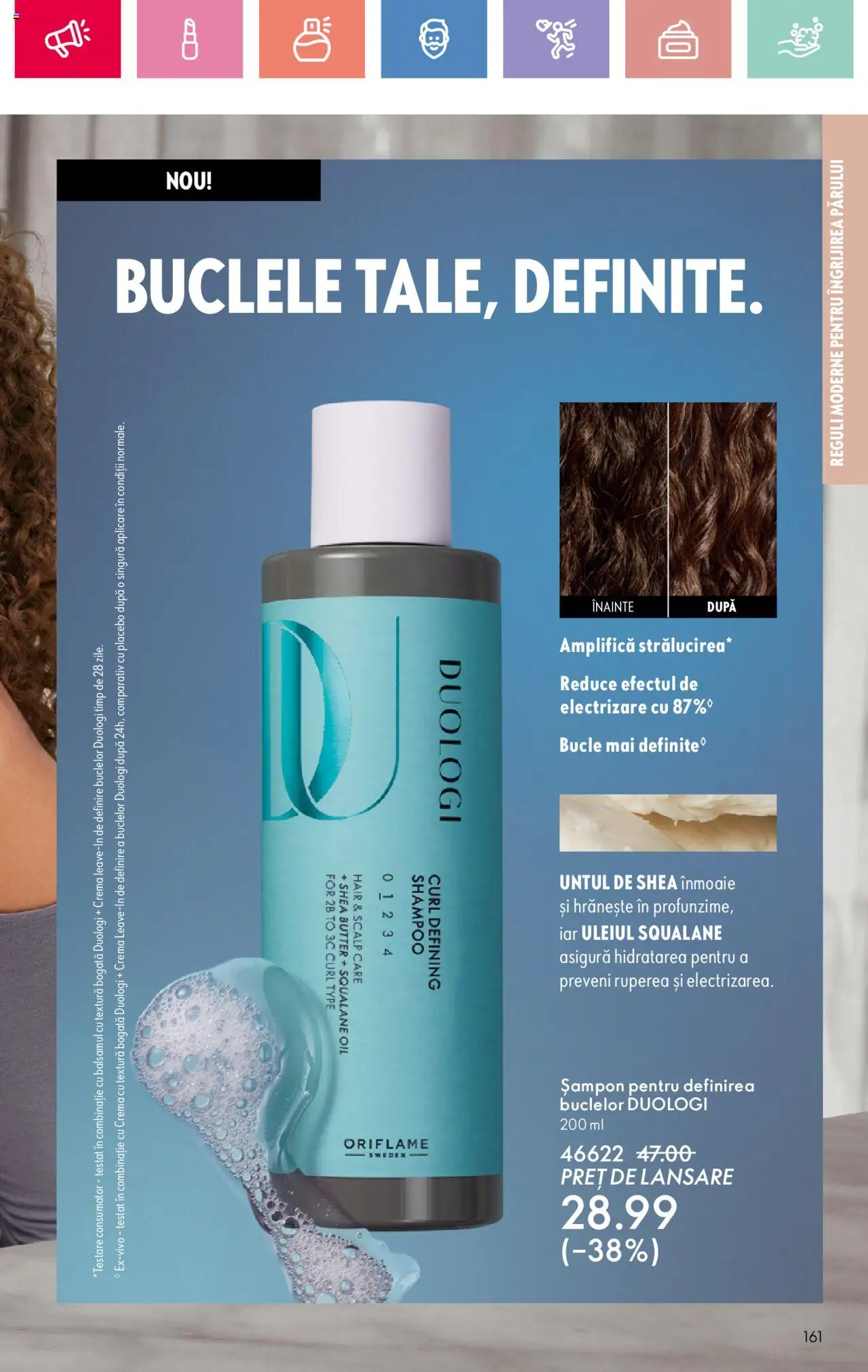 Catalog Oriflame 2 - 22 Martie 2025 | Pagina 161 | Produse: Șampon, Cremă