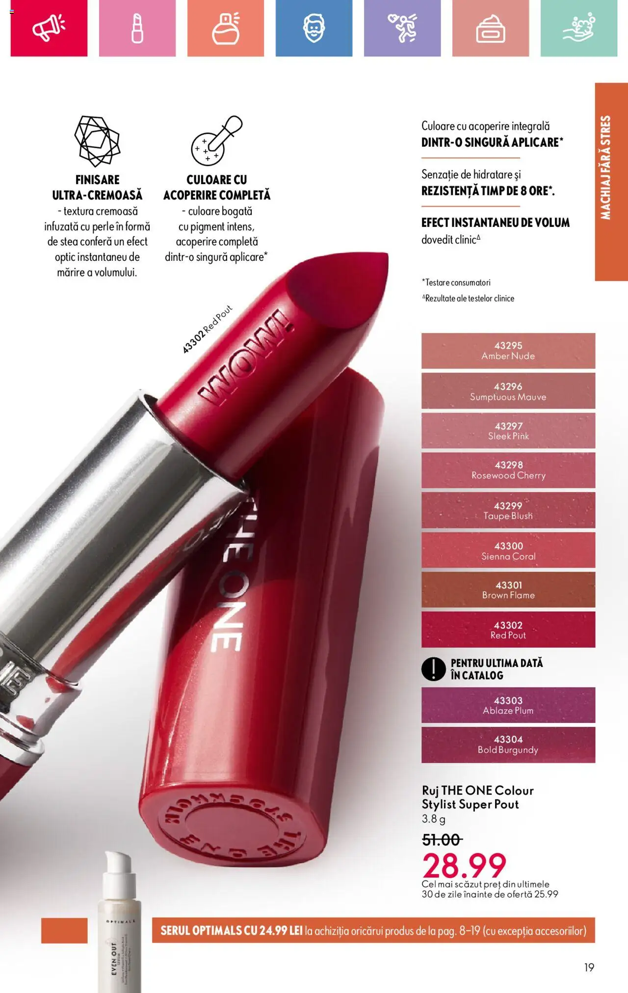 Catalog Oriflame 2 - 22 Martie 2025 | Pagina 19 | Produse: Akrilik boya, Machiaj, Blush, Ruj
