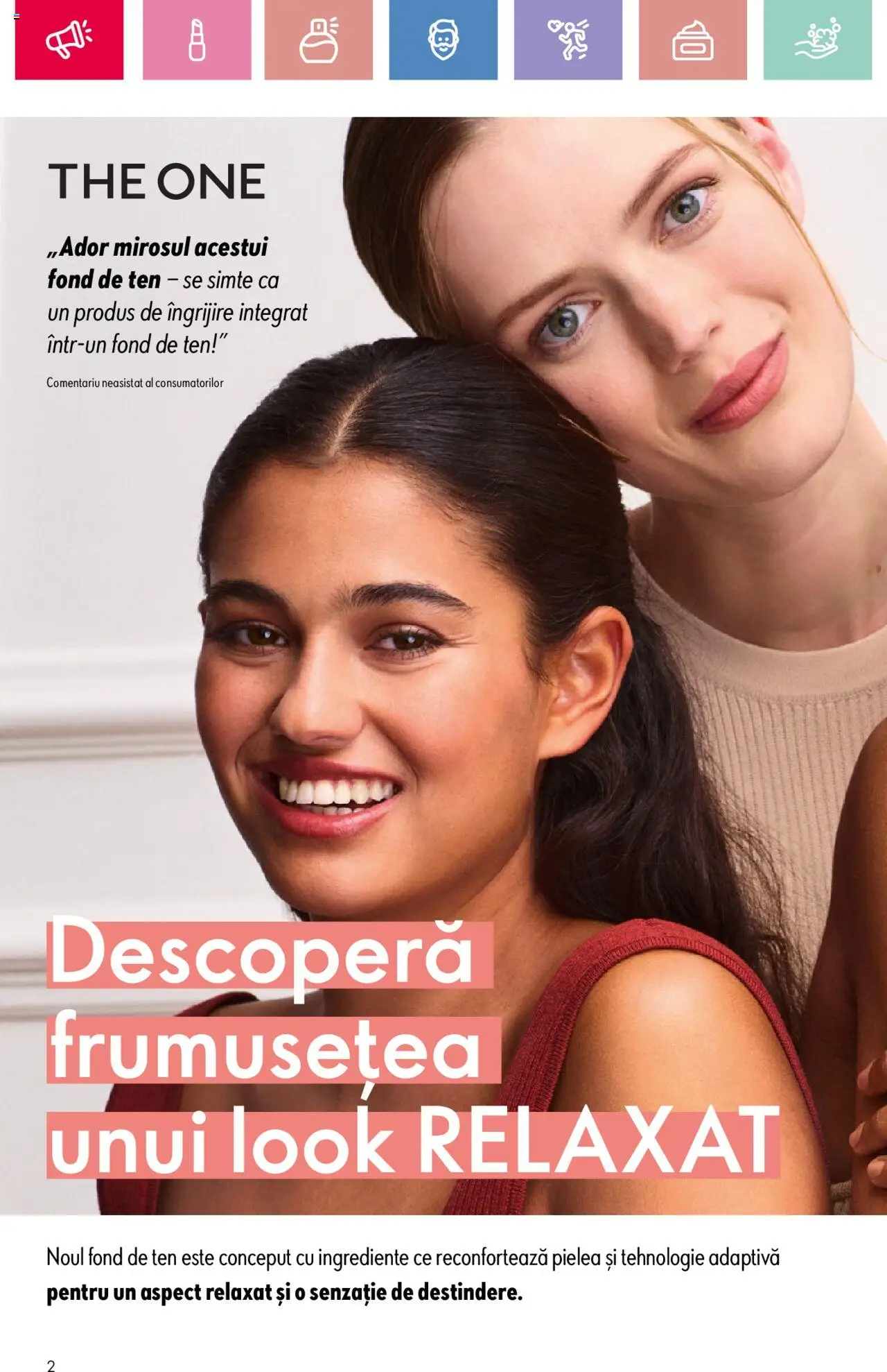 Catalog Oriflame 2 - 22 Martie 2025 | Pagina 2 | Produse: Fond de ten