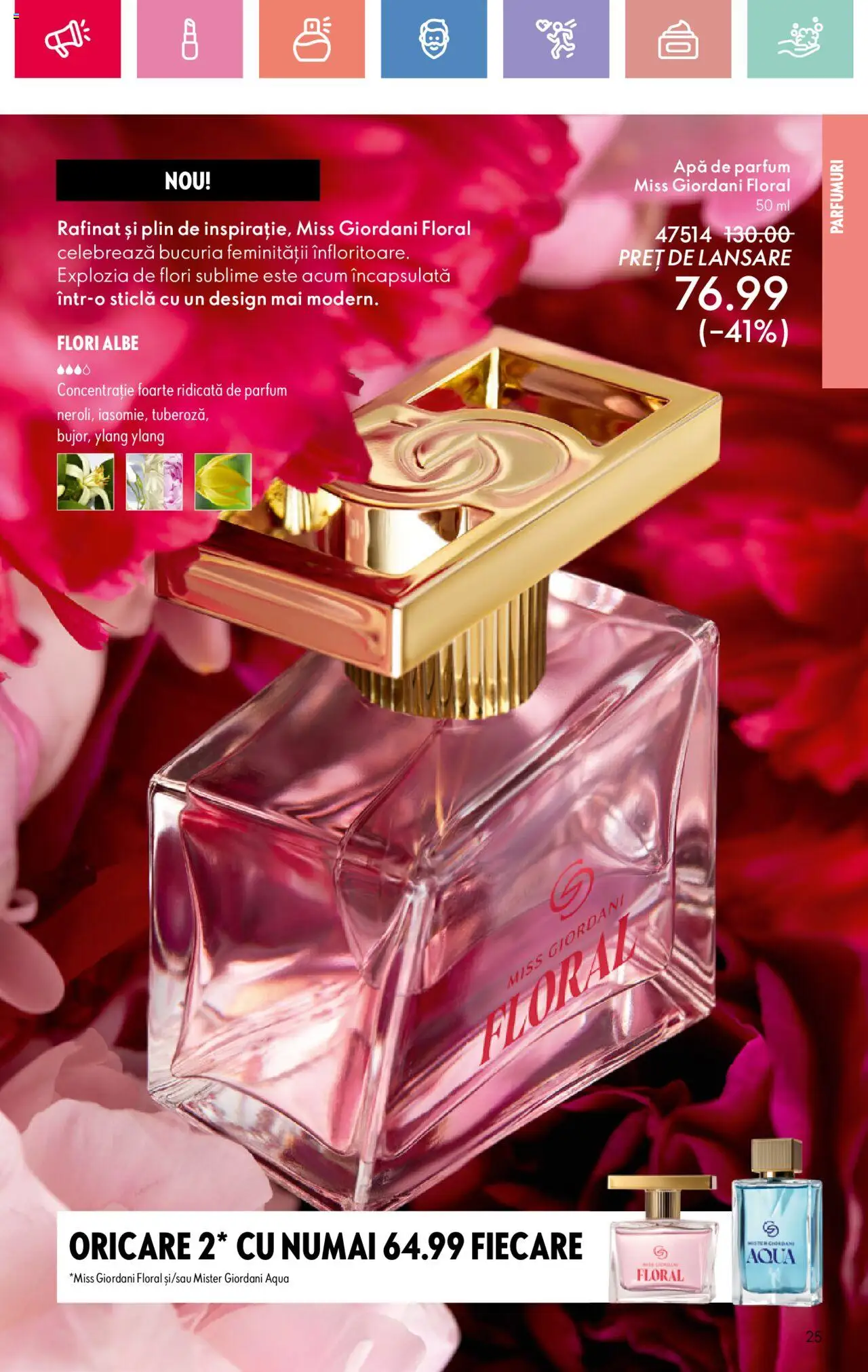 Catalog Oriflame 2 - 22 Martie 2025 | Pagina 25 | Produse: Apă de parfum, Parfum, Apă