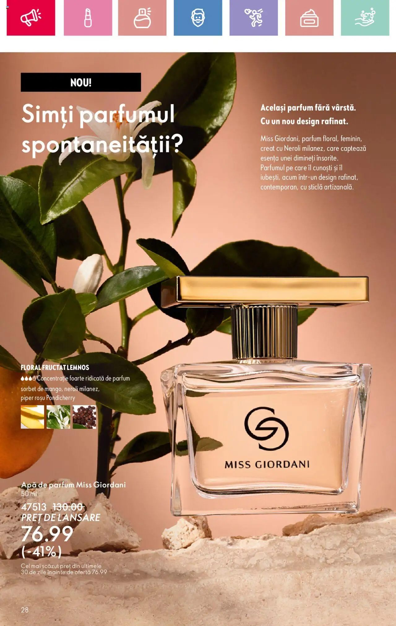 Catalog Oriflame 2 - 22 Martie 2025 | Pagina 28 | Produse: Apă de parfum, Parfum, Apă, Piper