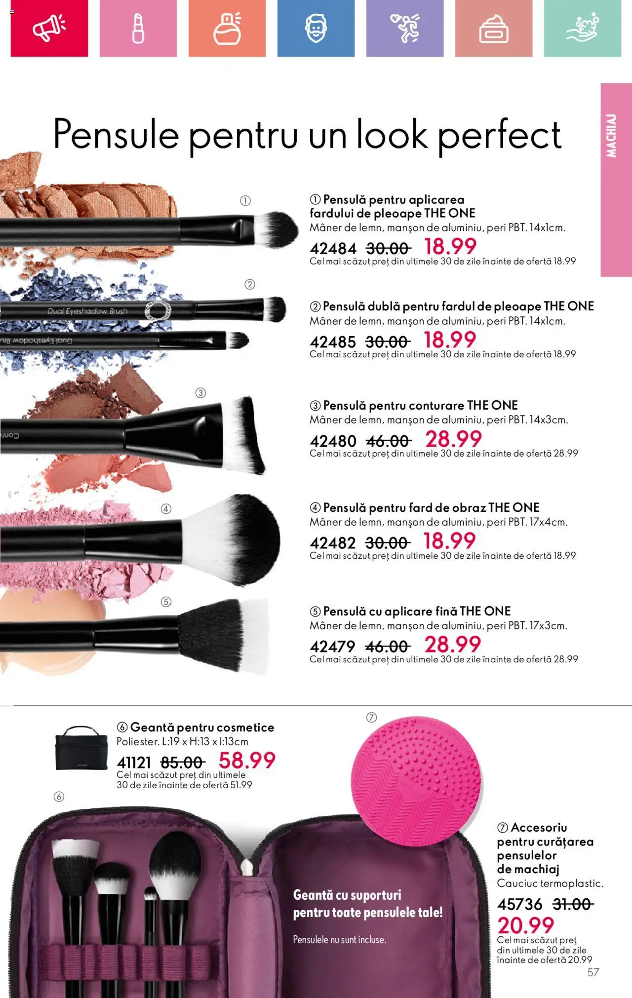 Catalog Oriflame 2 - 22 Martie 2025 | Pagina 57 | Produse: Geantă pentru cosmetice, Geantă, Mâner, Machiaj
