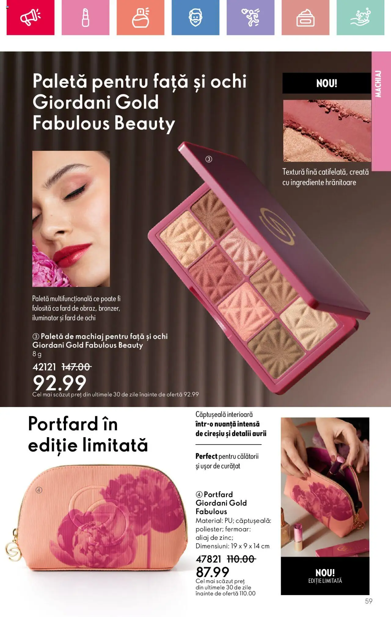 Catalog Oriflame 2 - 22 Martie 2025 | Pagina 59 | Produse: Portfard, Machiaj, Iluminator
