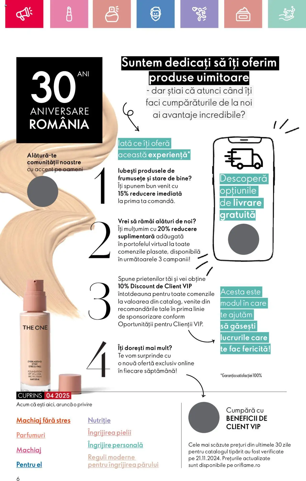 Catalog Oriflame 2 - 22 Martie 2025 | Pagina 6 | Produse: Machiaj