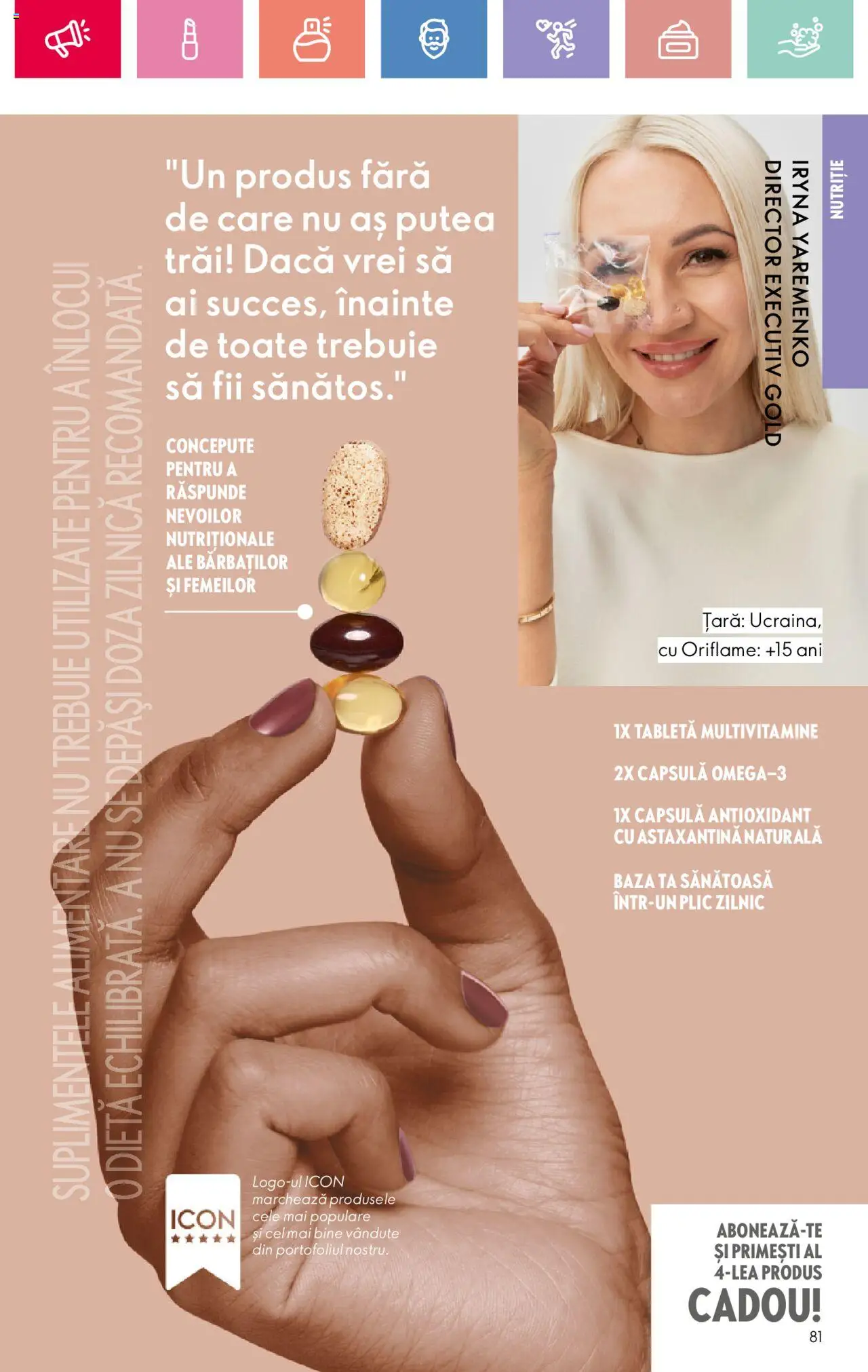 Catalog Oriflame 2 - 22 Martie 2025 | Pagina 81 | Produse: Tabletă