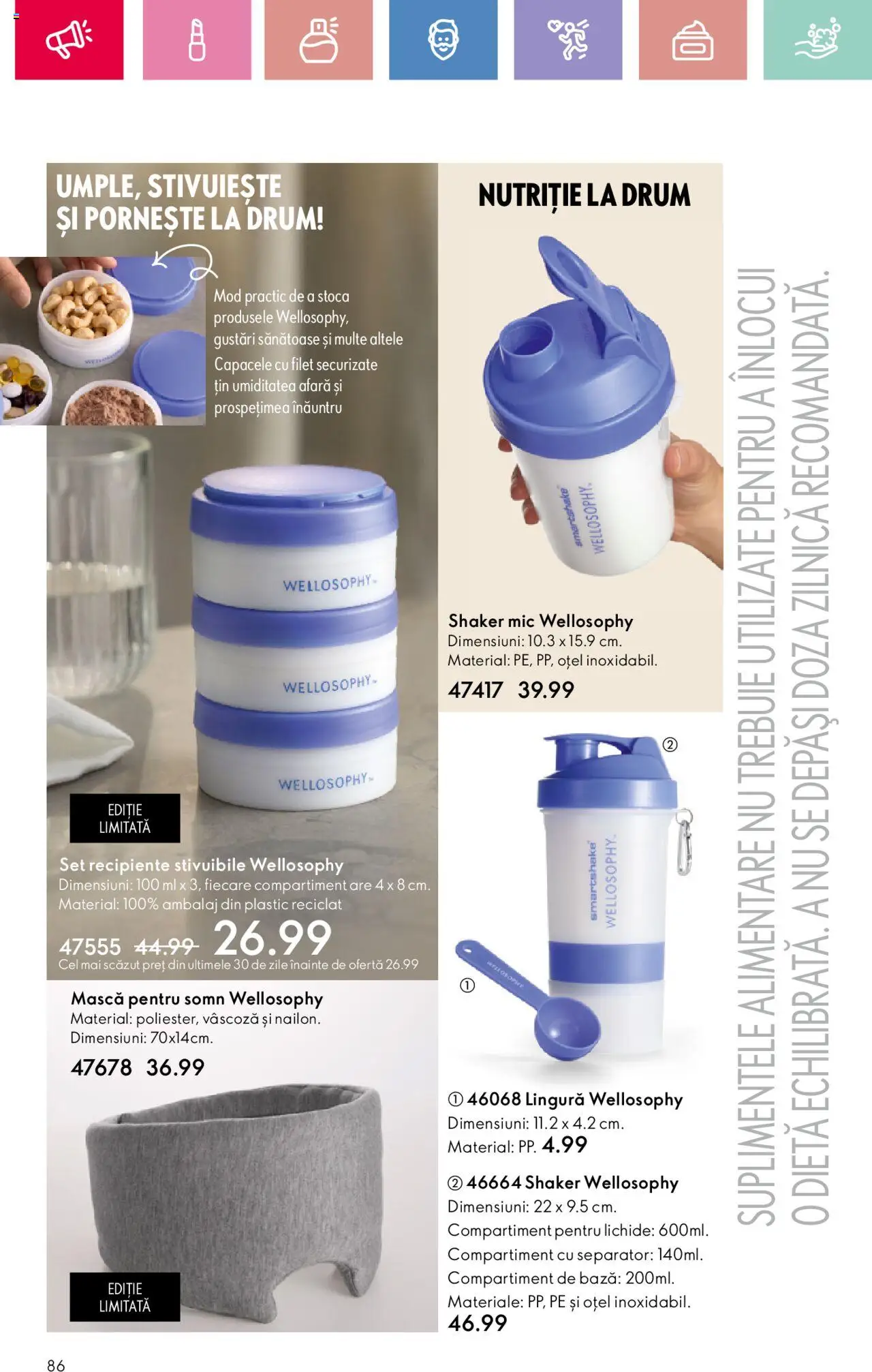 Catalog Oriflame 2 - 22 Martie 2025 | Pagina 86 | Produse: Recipiente