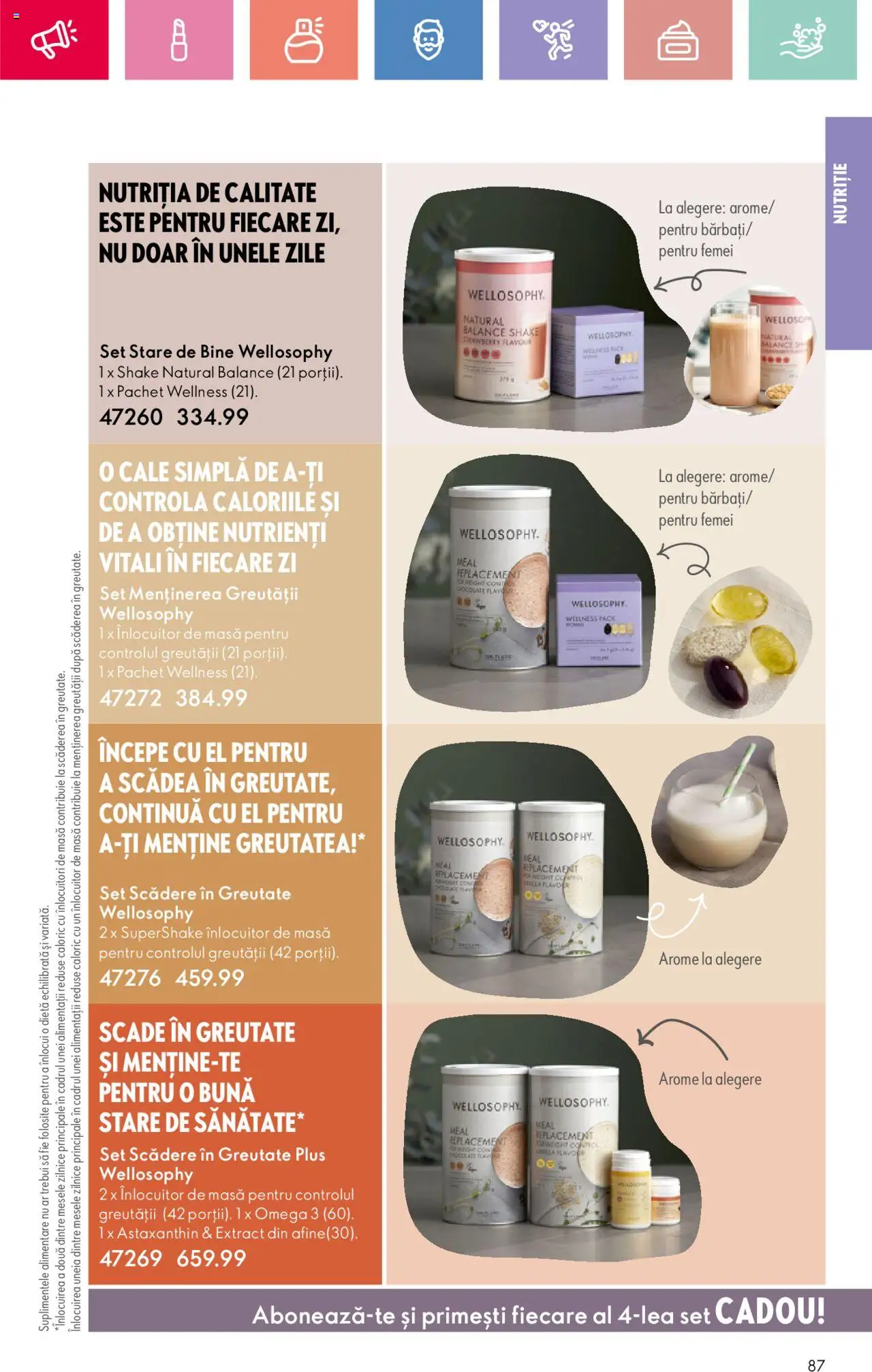 Catalog Oriflame 2 - 22 Martie 2025 | Pagina 87 | Produse: Masă, Shake