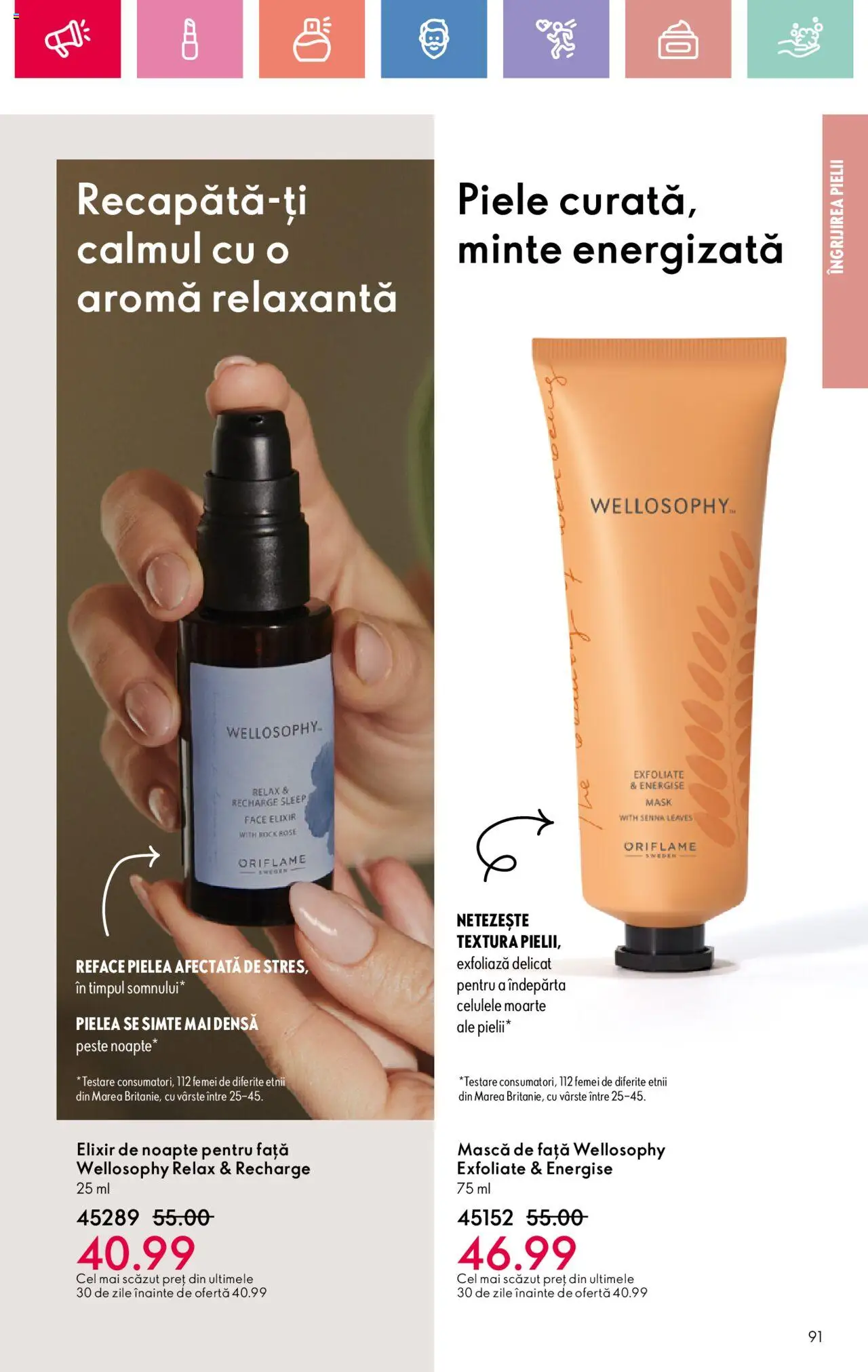 Catalog Oriflame 2 - 22 Martie 2025 | Pagina 91 | Produse: Elixir, Pește