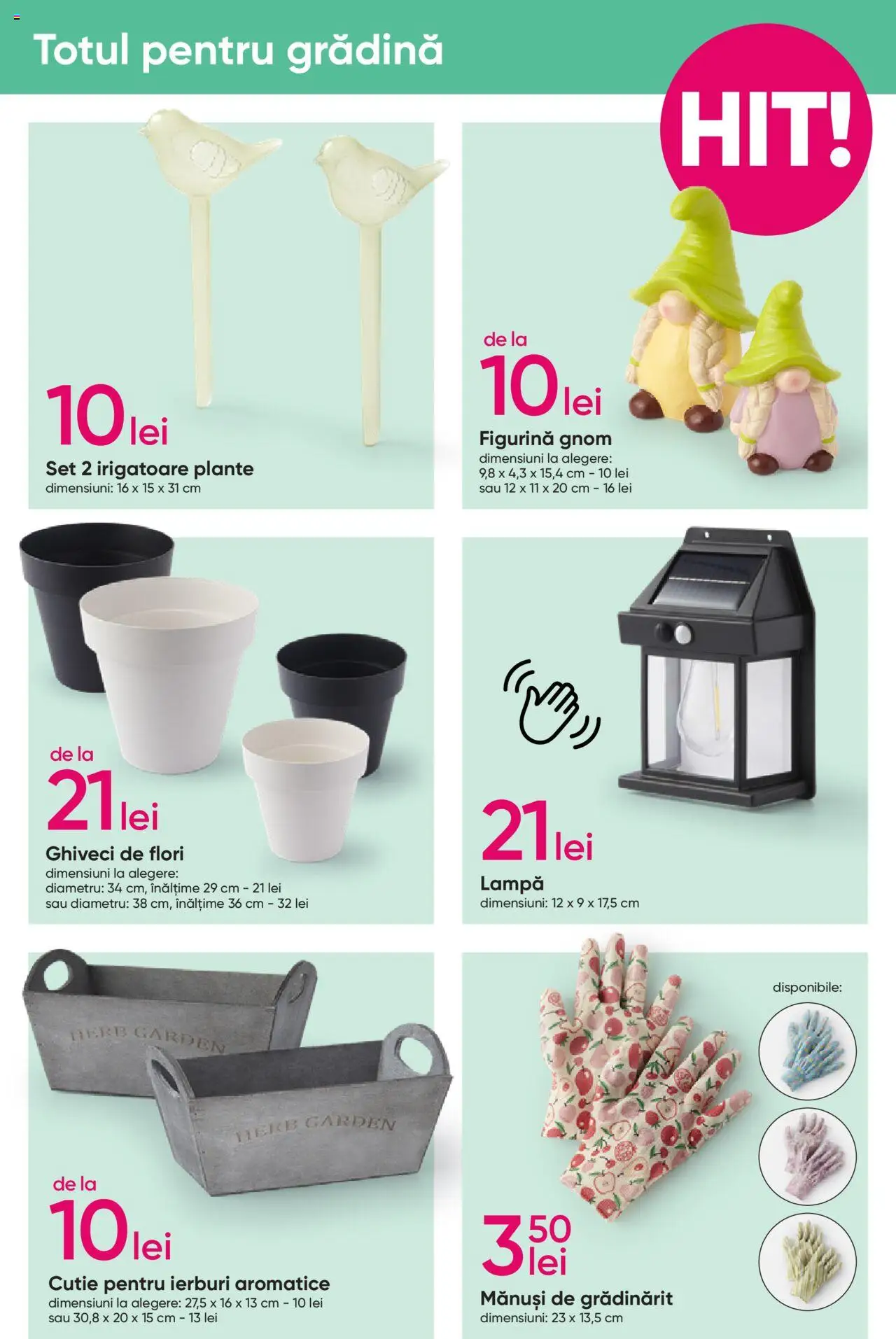 Catalog Pepco 13 - 26 Februarie 2025 | Pagina 7 | Produse: Mănuși, Cutie, Ghiveci, Lampă