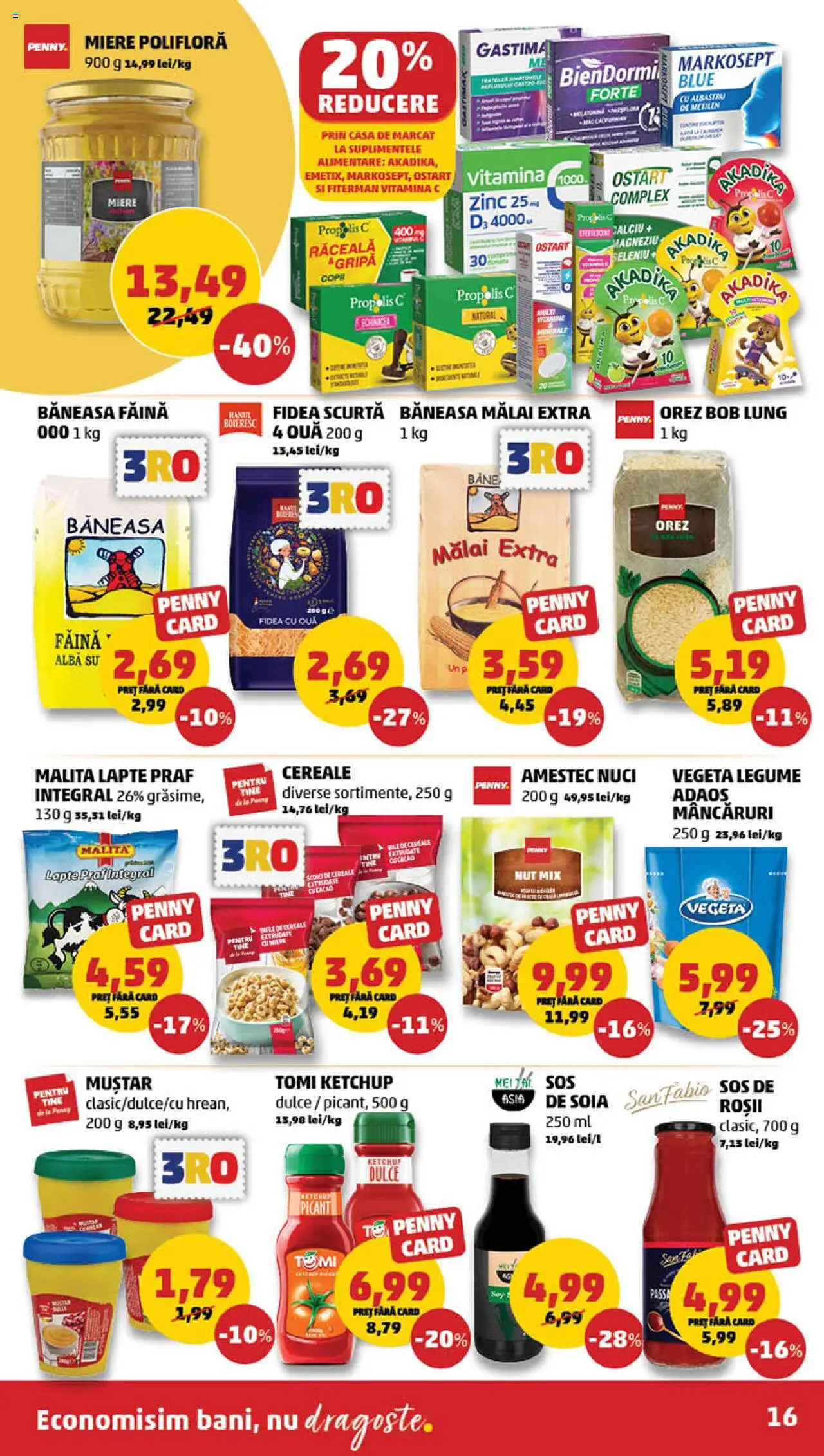 Catalog PENNY Market 12 - 18 Februarie 2025 | Pagina 16 | Produse: Lapte praf, Orez, Muștar, Sos