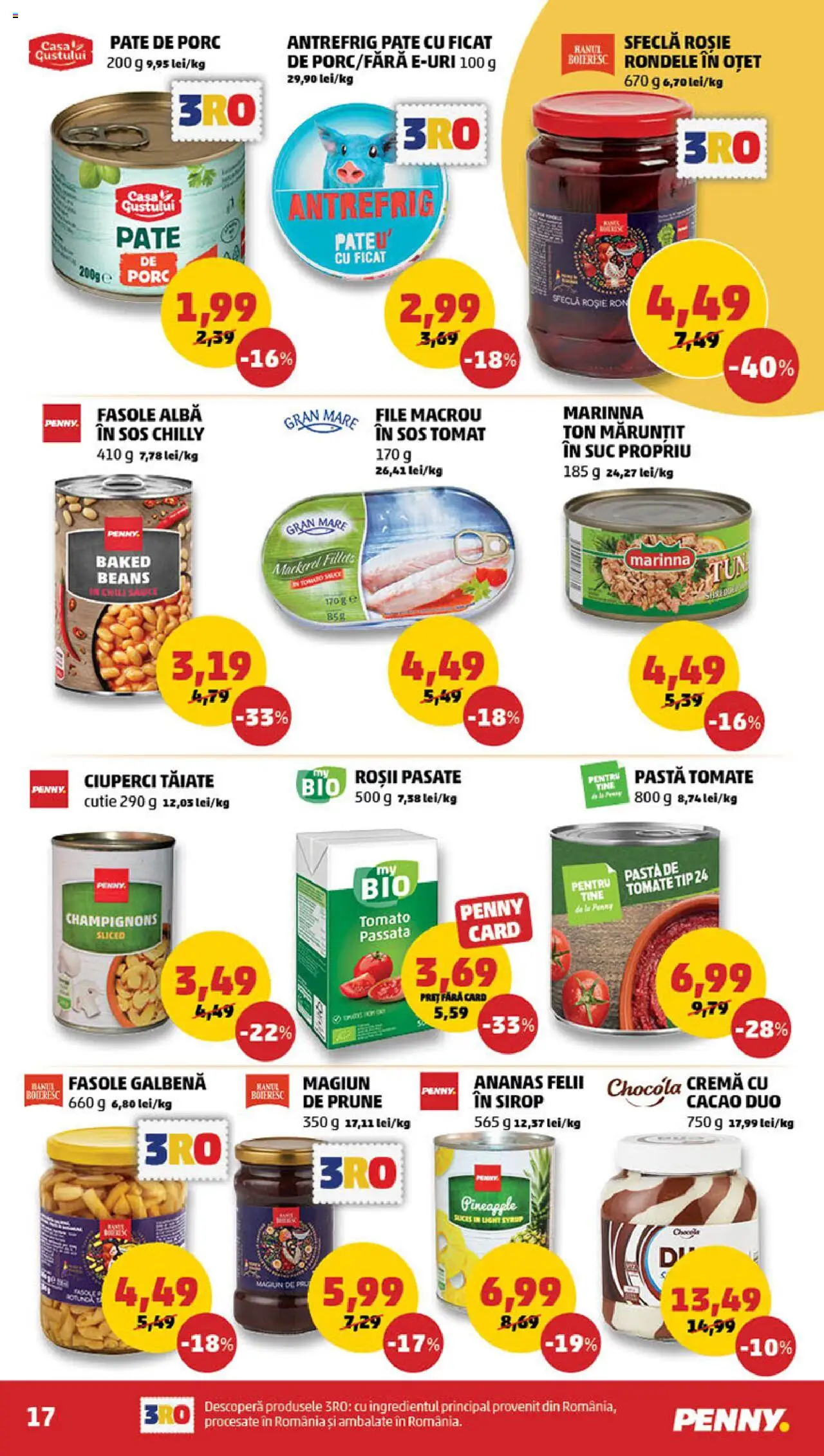 Catalog PENNY Market 12 - 18 Februarie 2025 | Pagina 17 | Produse: Suc, Roșii, Prune, Fasole albă