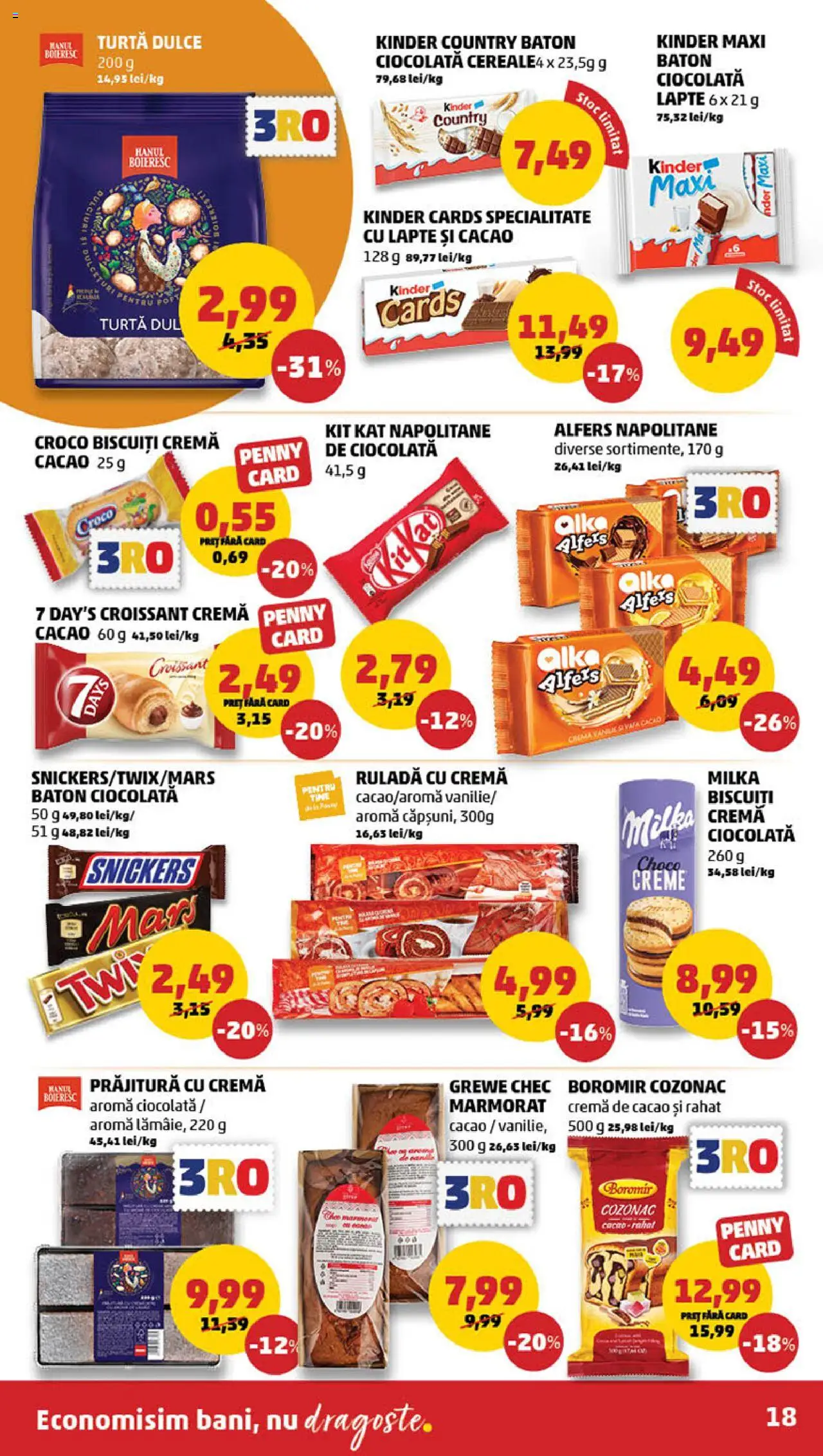 Catalog PENNY Market 12 - 18 Februarie 2025 | Pagina 18 | Produse: Prăjitură, Lapte, Ciocolată, Cacao
