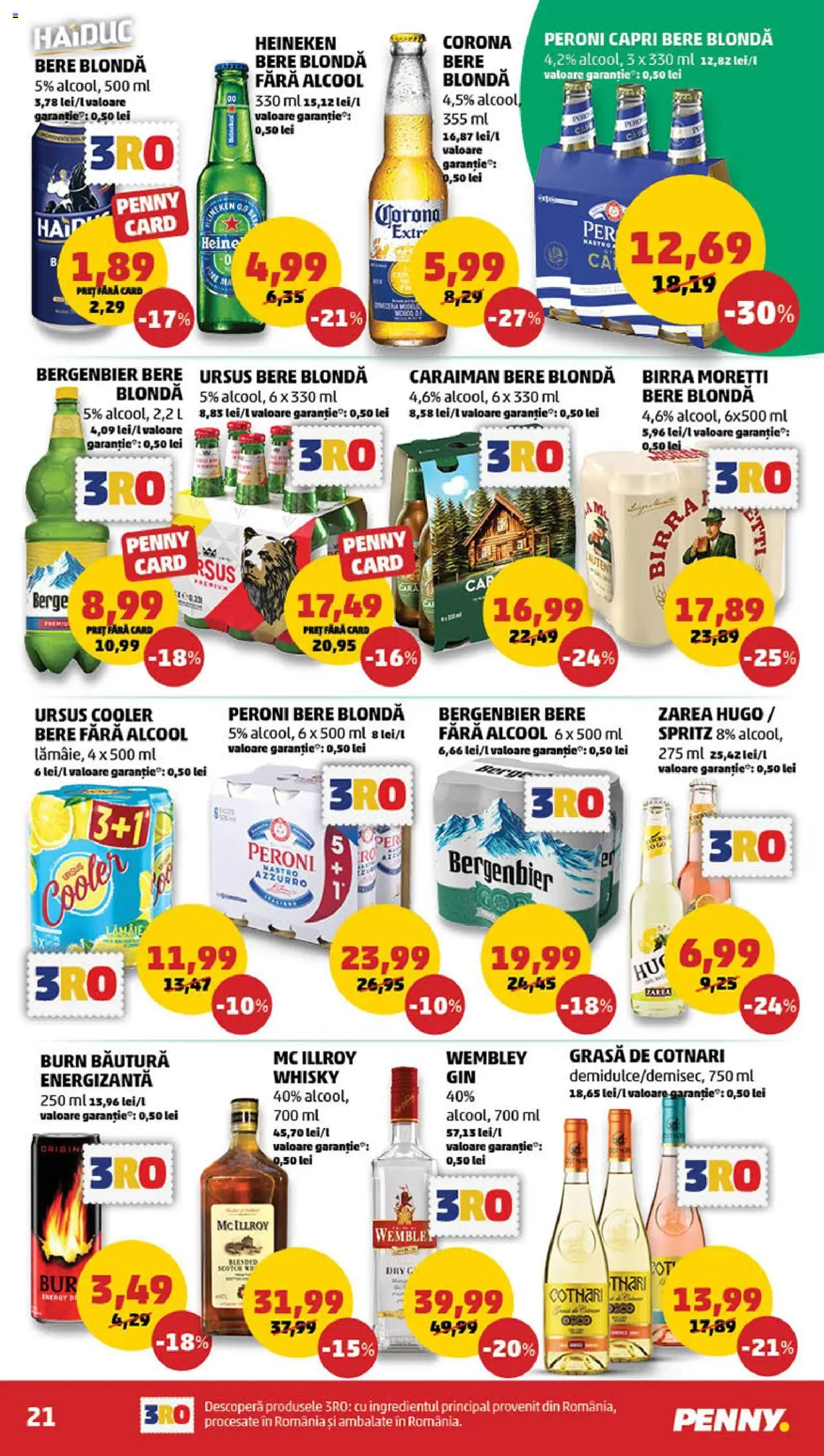 Catalog PENNY Market 12 - 18 Februarie 2025 | Pagina 21 | Produse: Bere, Plastik Kulübe