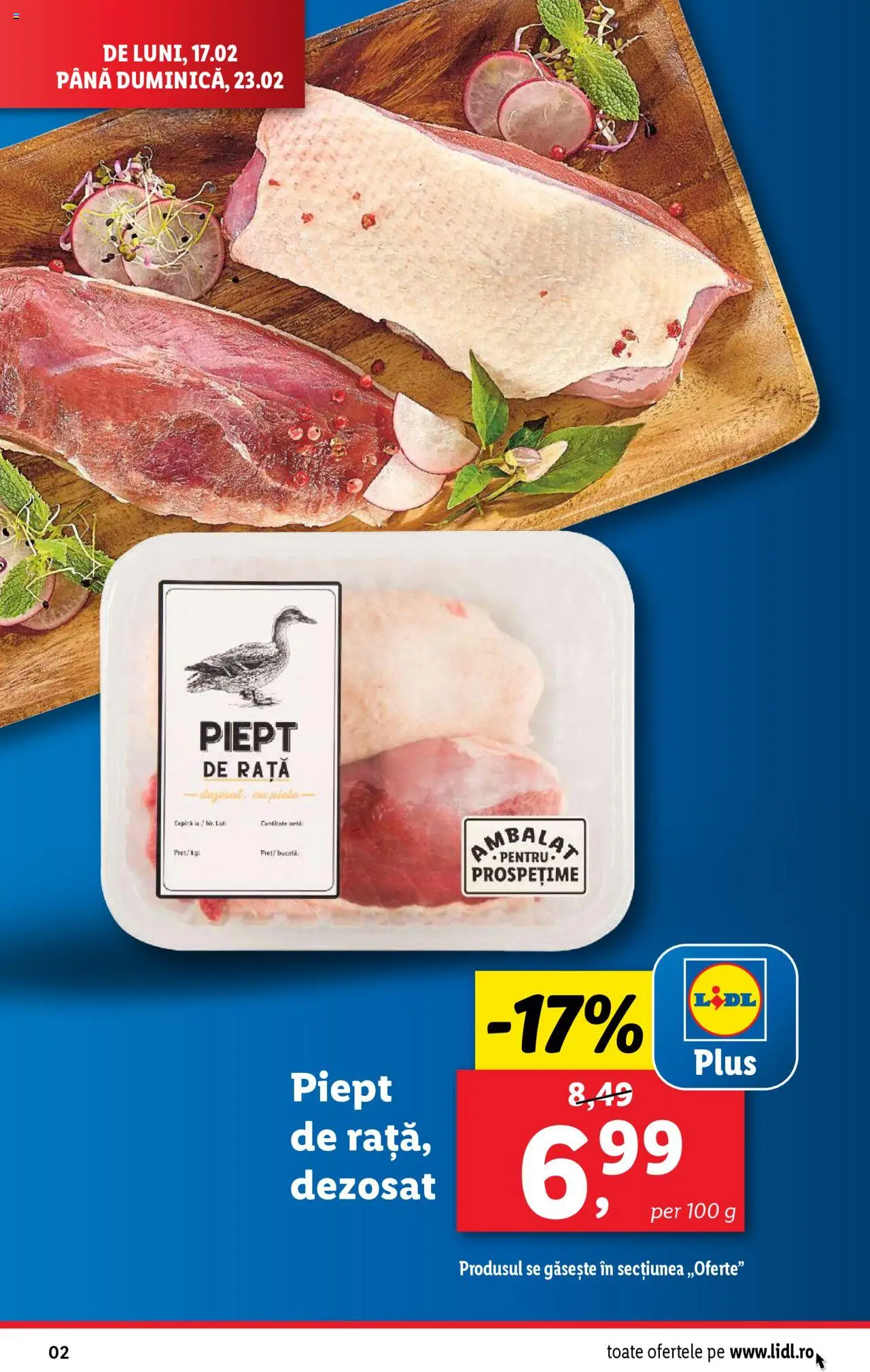 Catalog LIDL 17 - 23 Februarie 2025 | Pagina 2 | Produse: Rață