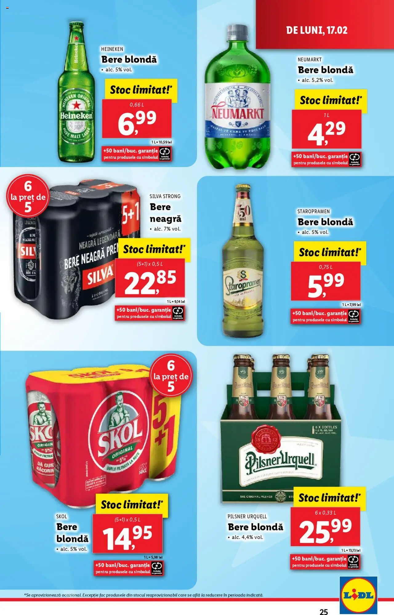 Catalog LIDL 17 - 23 Februarie 2025 | Pagina 25 | Produse: Bere