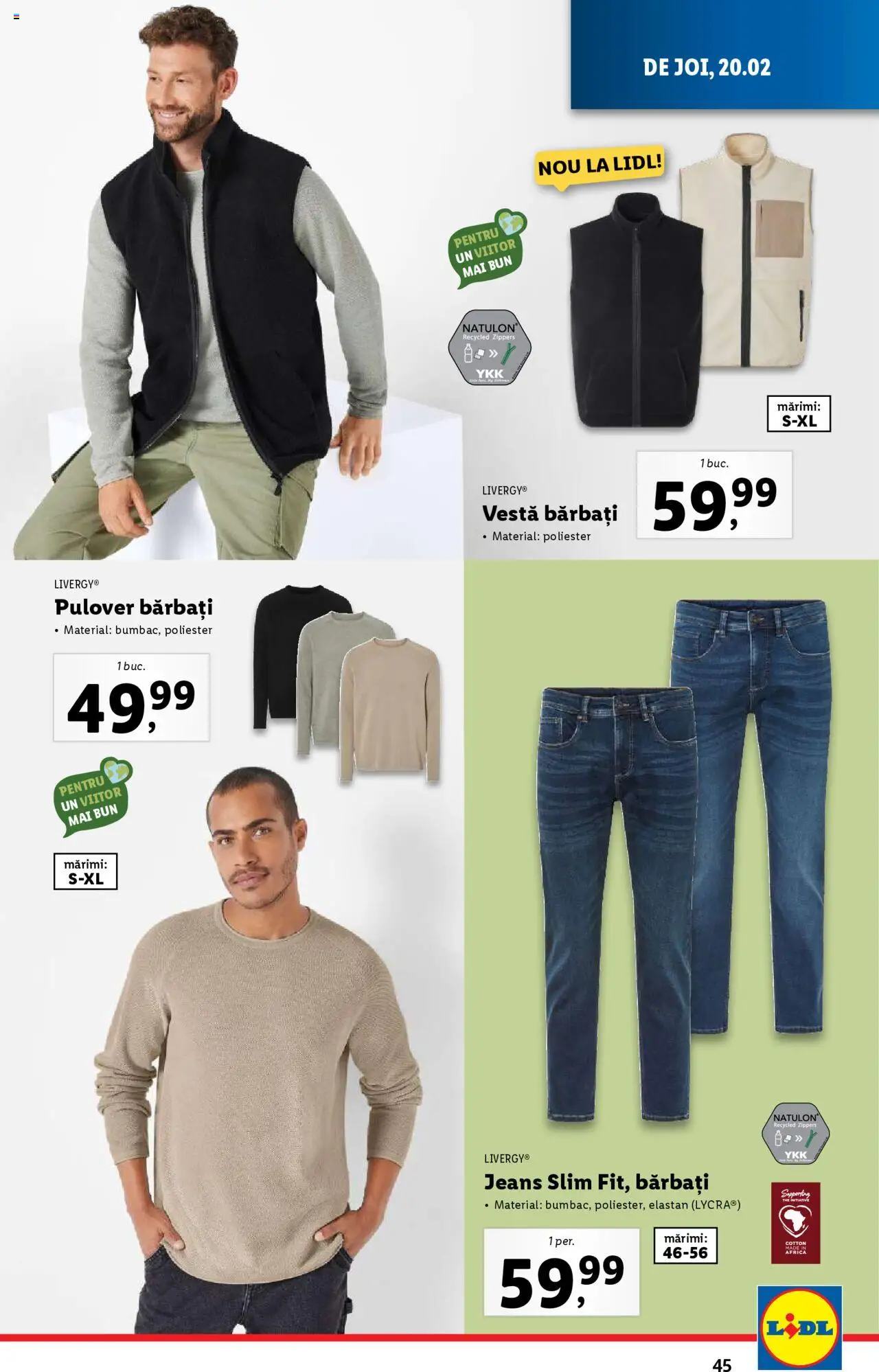 Catalog LIDL 17 - 23 Februarie 2025 | Pagina 45 | Produse: Pulover, Vestă