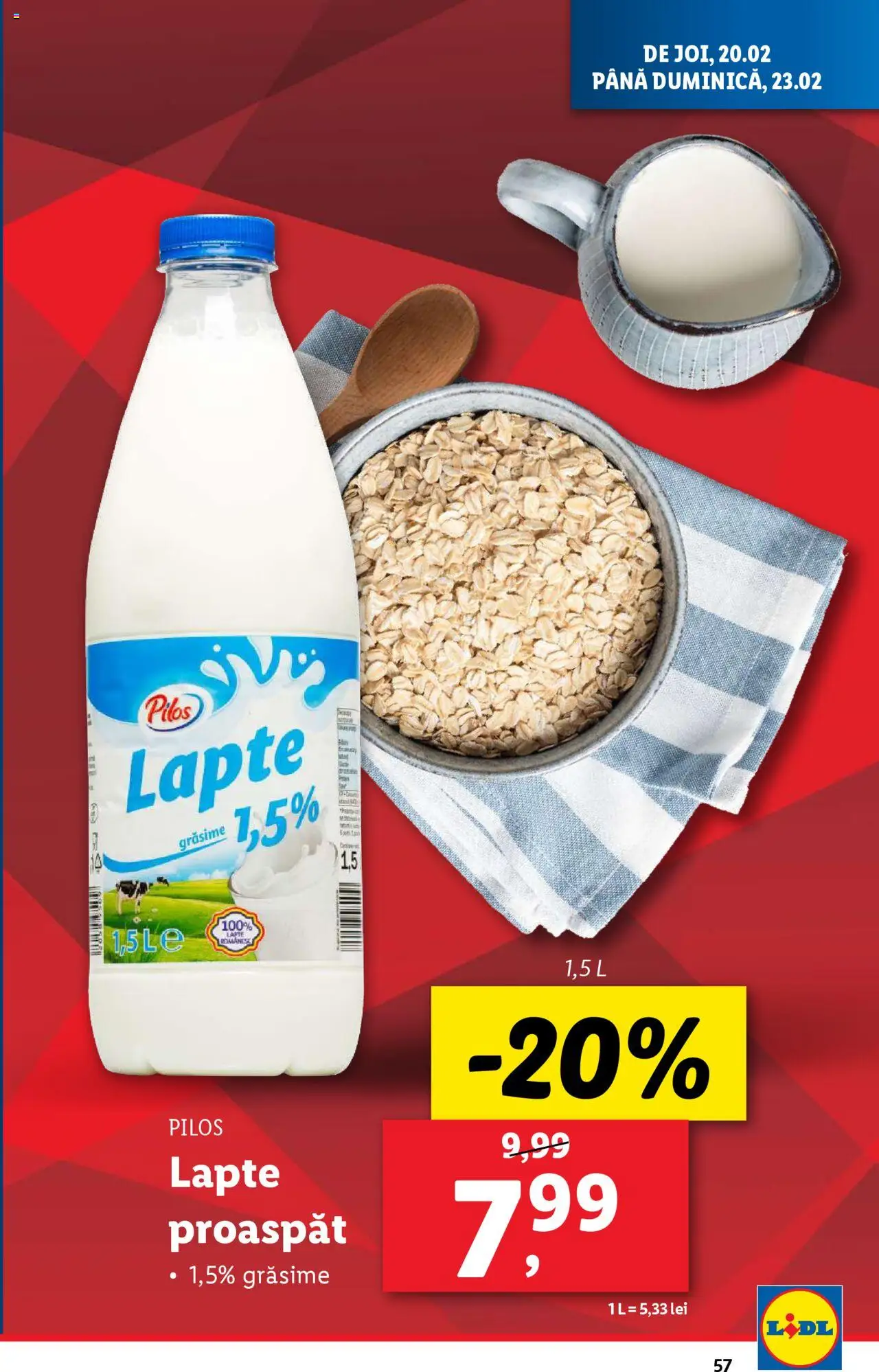 Catalog LIDL 17 - 23 Februarie 2025 | Pagina 57 | Produse: Toplar, Lapte