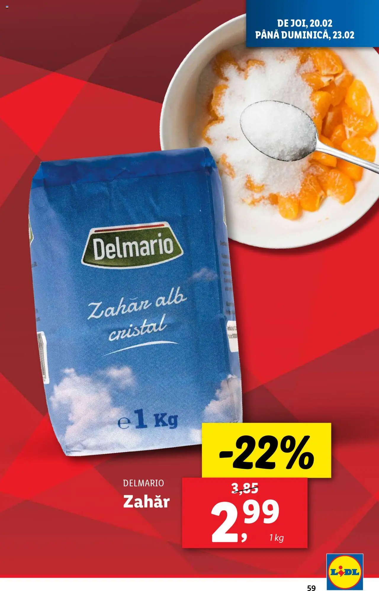 Catalog LIDL 17 - 23 Februarie 2025 | Pagina 59 | Produse: Zahăr