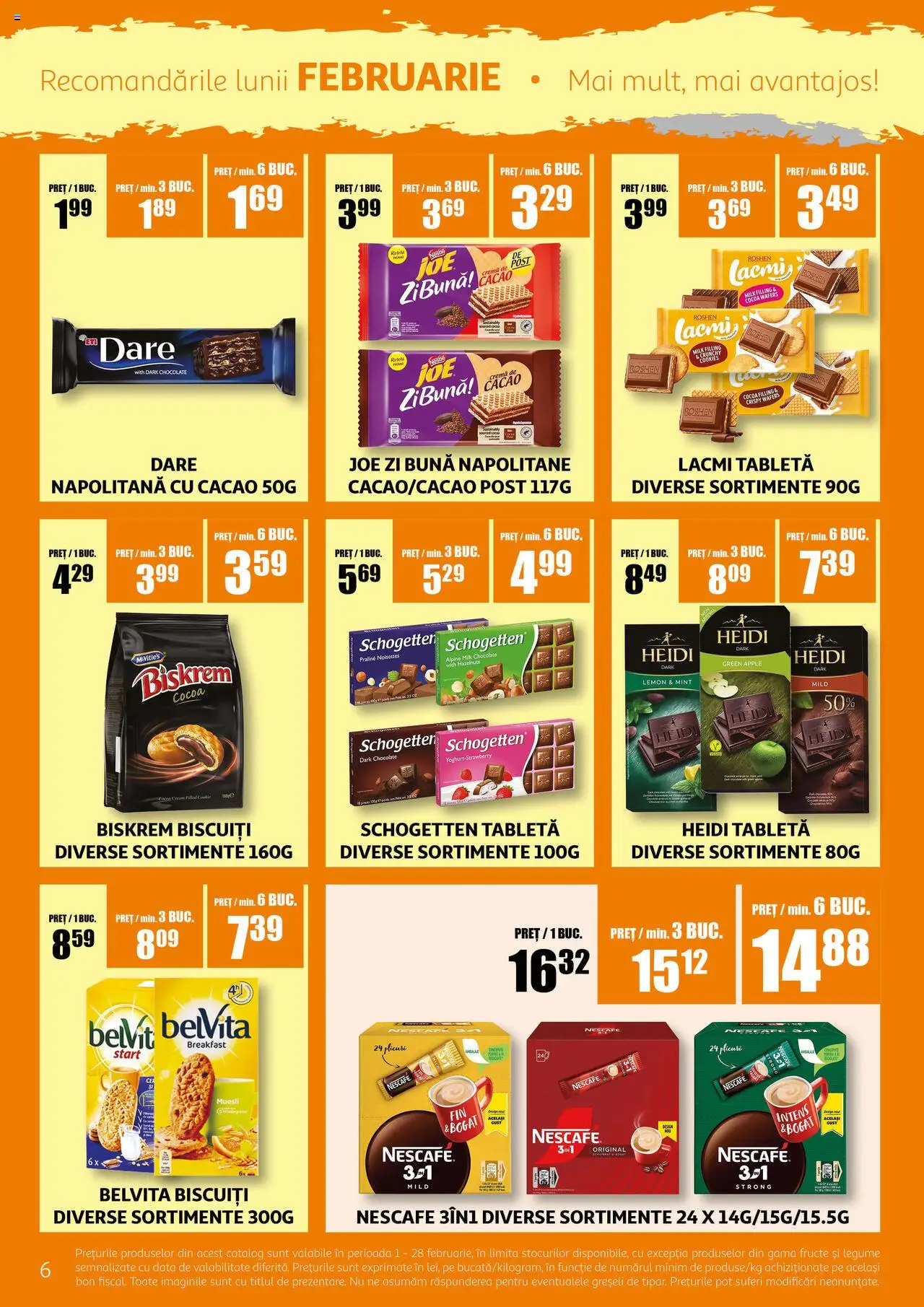 Catalog Auchan 1 - 28 Februarie 2025 | Pagina 6 | Produse: Apple, Cacao, Legume, Fructe