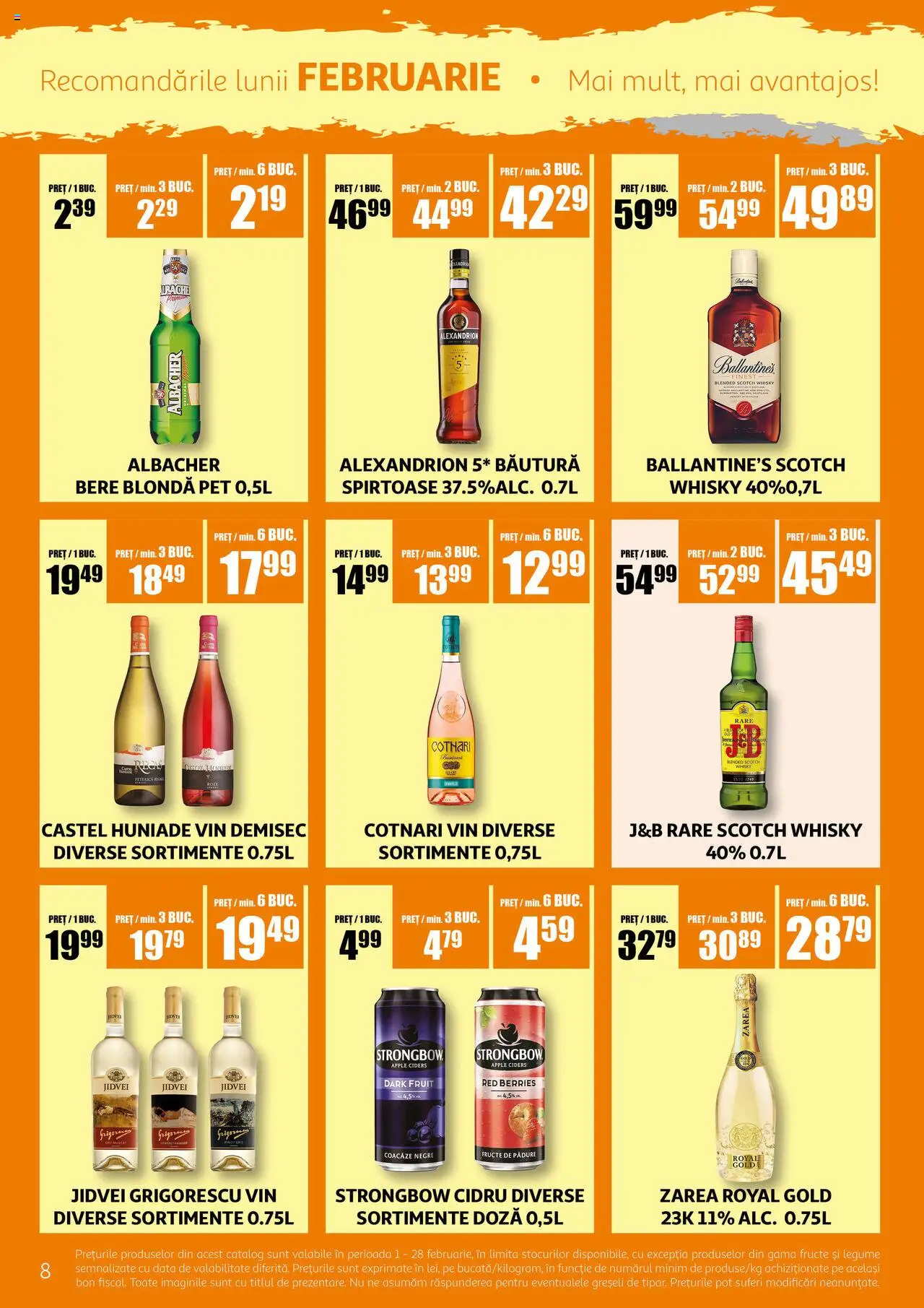 Catalog Auchan 1 - 28 Februarie 2025 | Pagina 8 | Produse: Apple, Vin, Bere, Legume