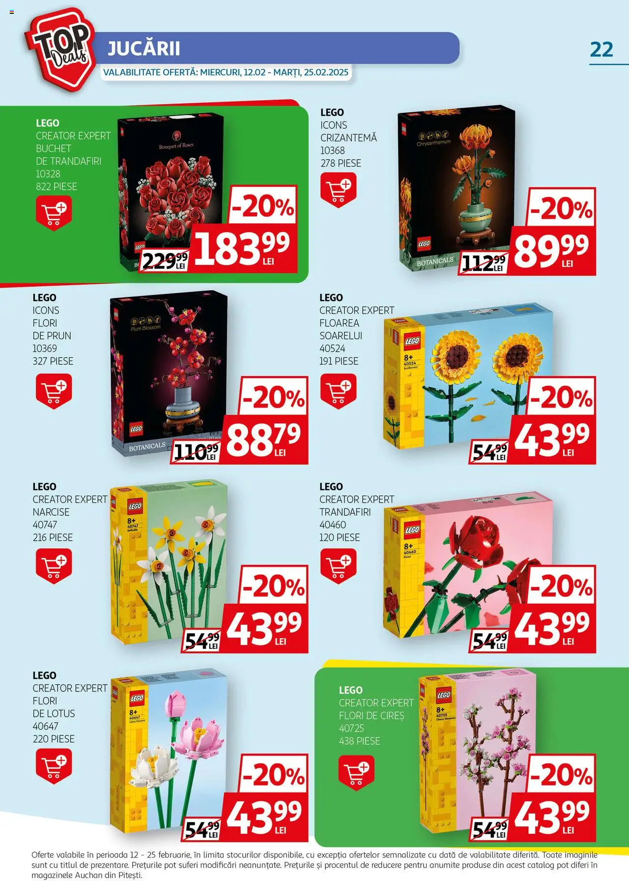 Catalog Auchan 12 - 25 Februarie 2025 | Pagina 22 | Produse: Trandafir