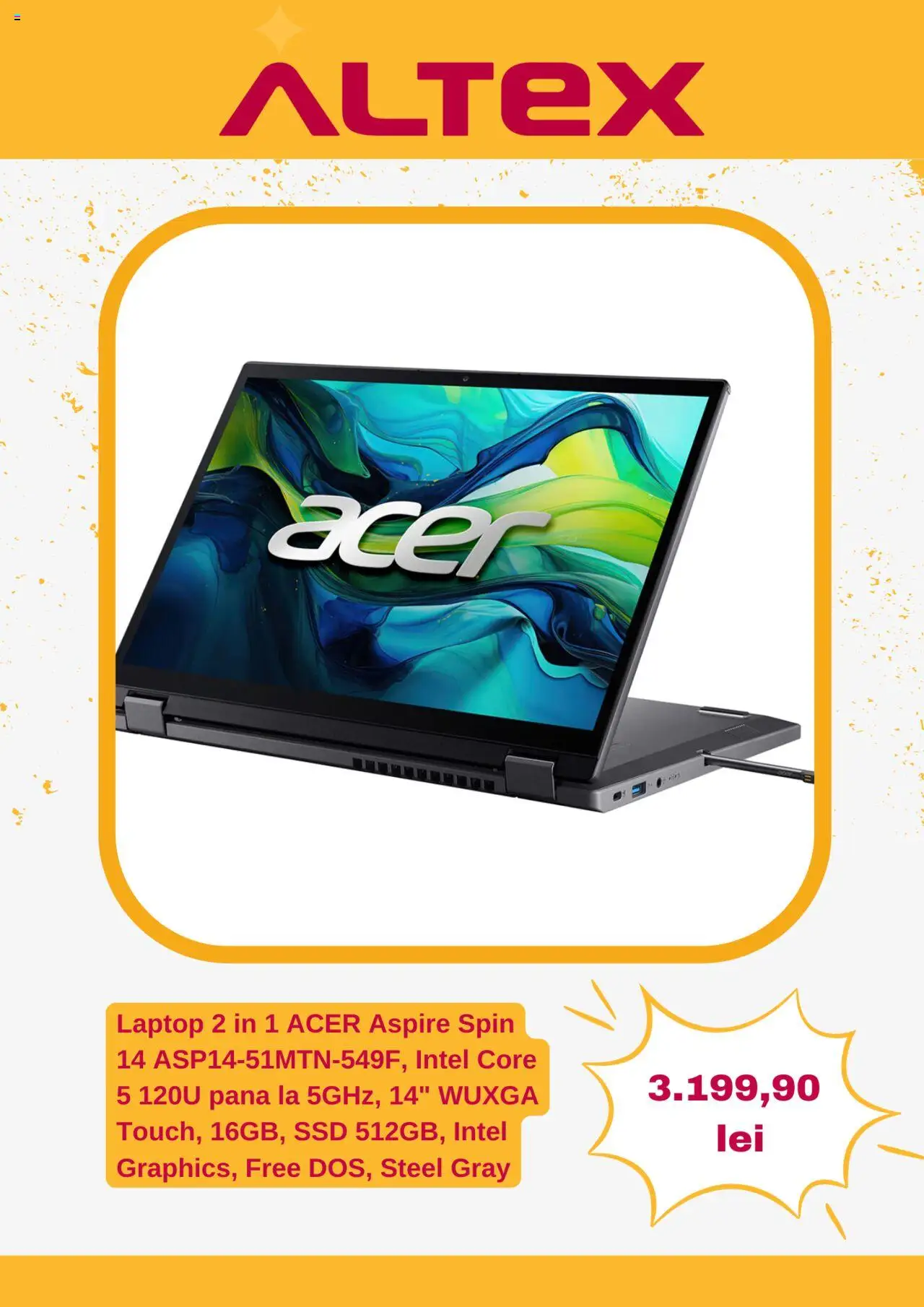 Catalog Altex 13 - 19 Februarie 2025 | Pagina 3 | Produse: Laptop