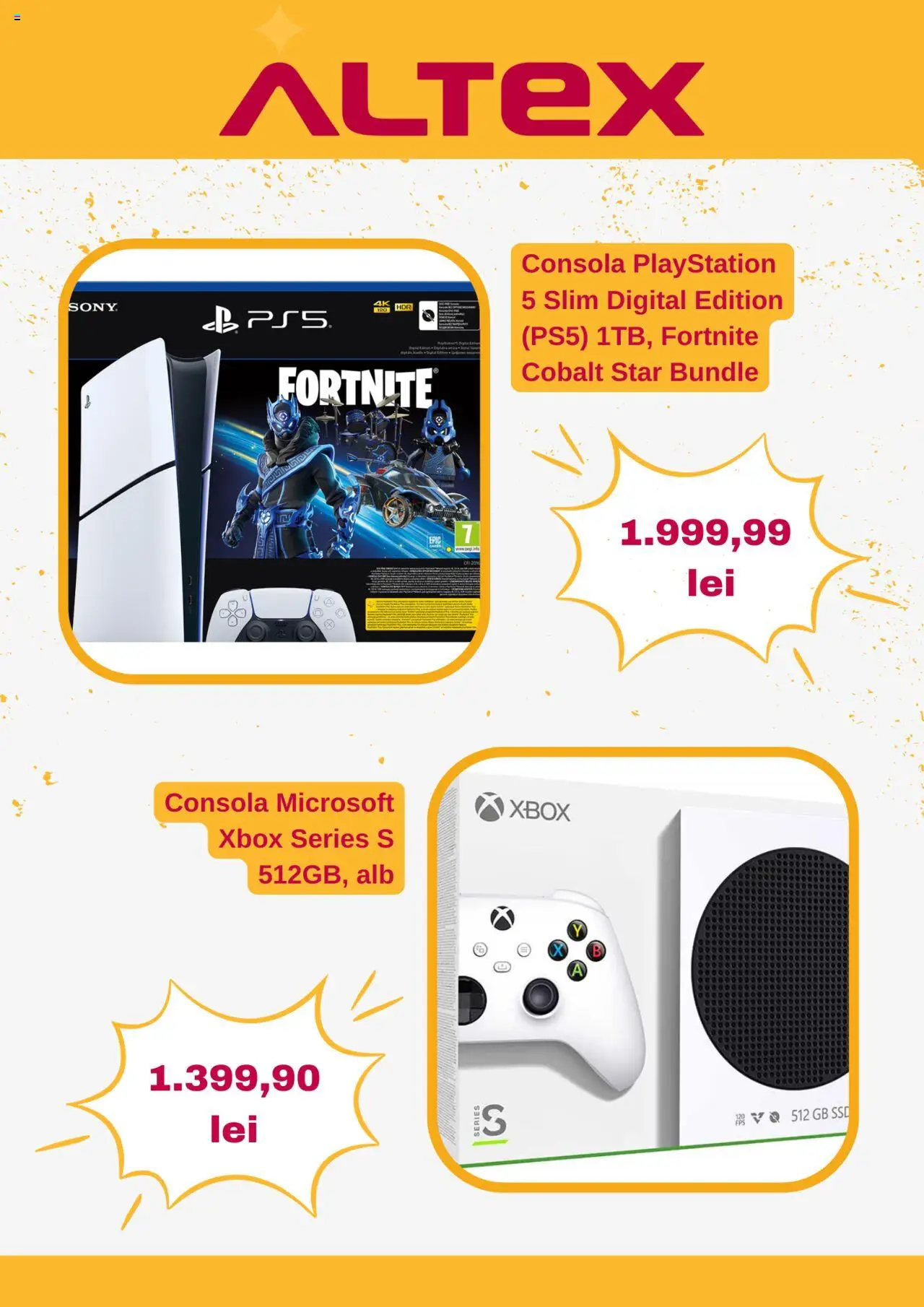 Catalog Altex 13 - 19 Februarie 2025 | Pagina 4 | Produse: Playstation, Xbox