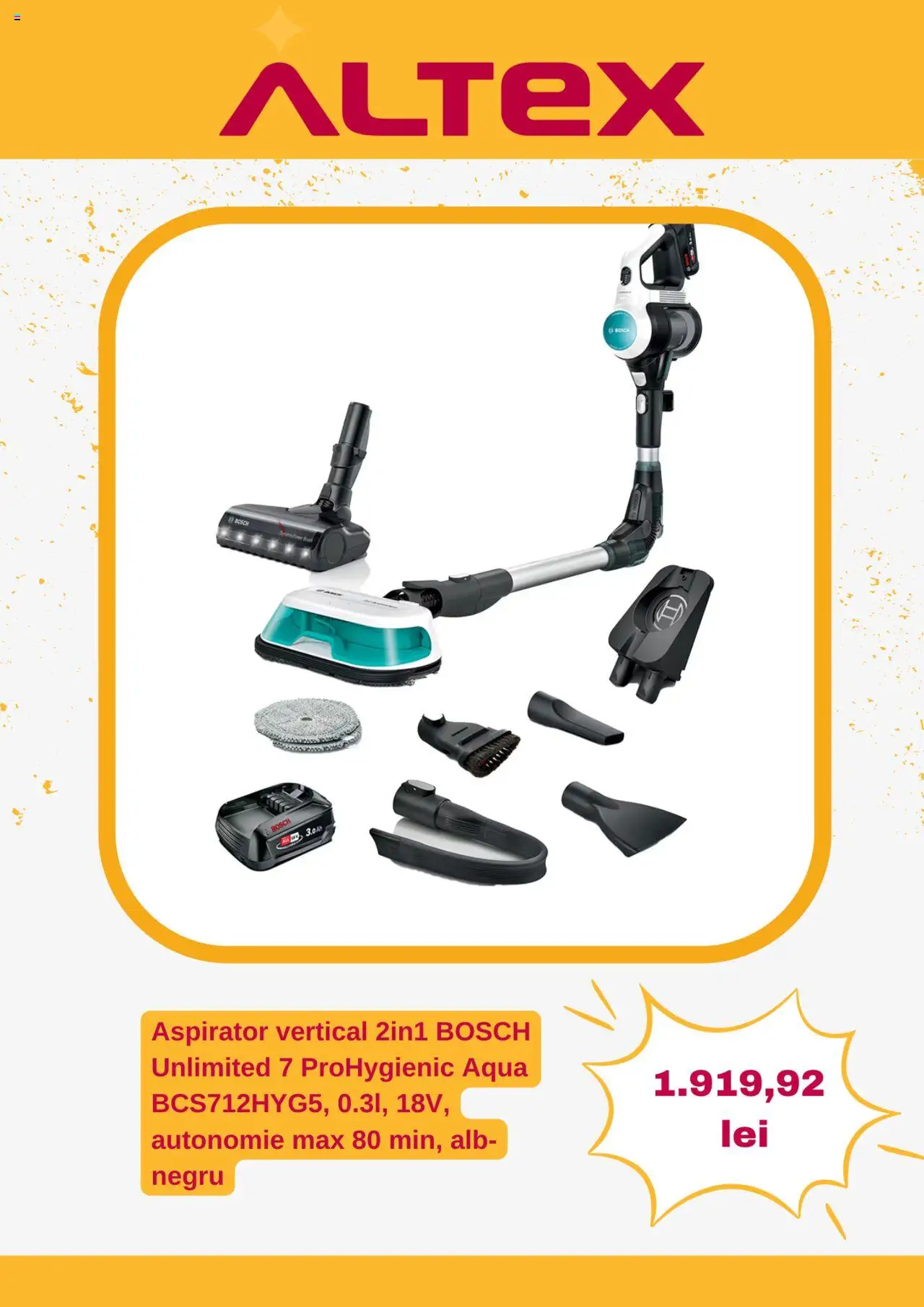 Catalog Altex 13 - 19 Februarie 2025 | Pagina 7 | Produse: Aspirator
