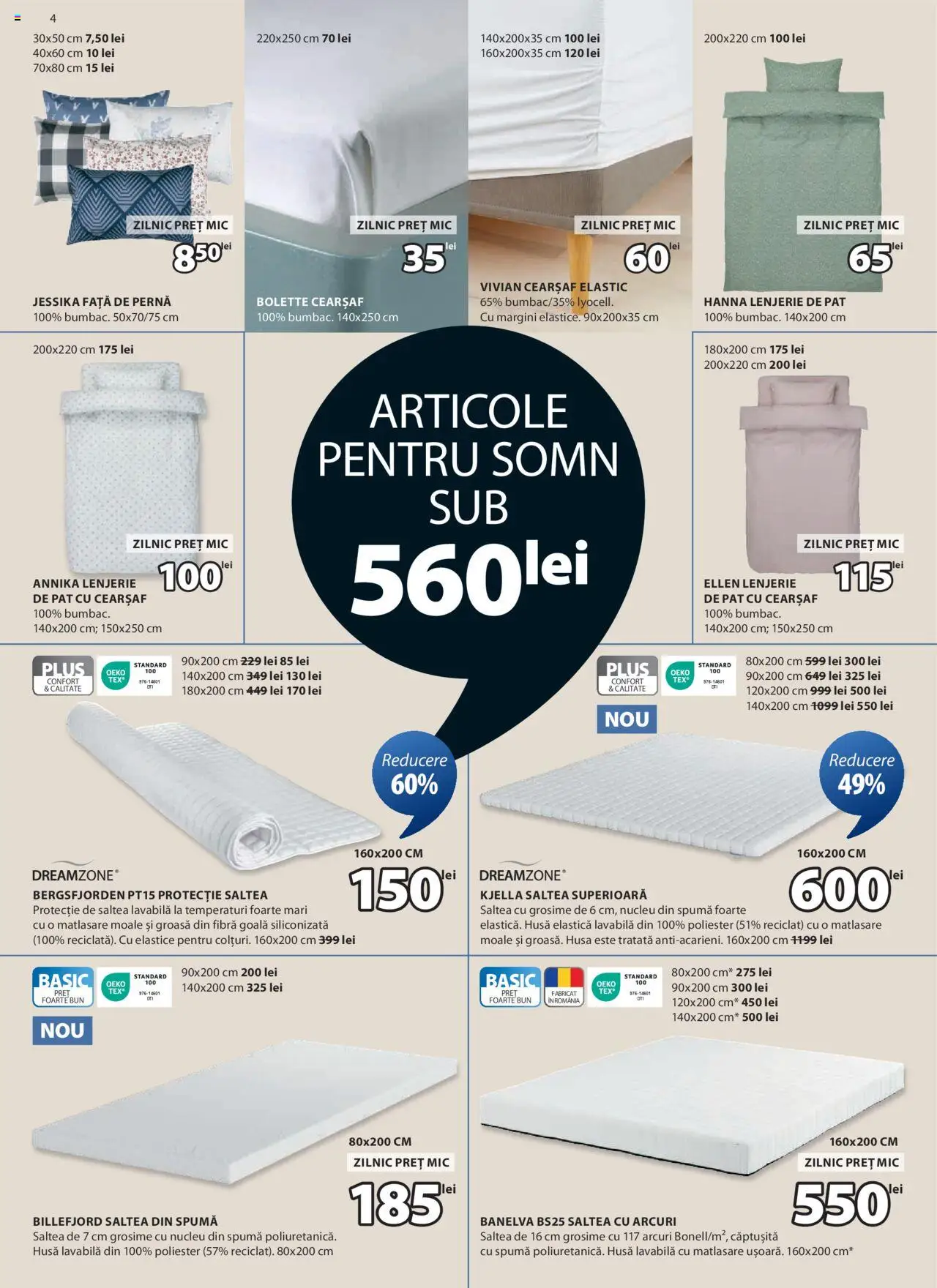 Catalog JYSK 13 Februarie - 6 Martie 2025 | Pagina 4 | Produse: Pat, Lenjerie de pat, Pernă, Türk kahvesi öğütme değirmeni