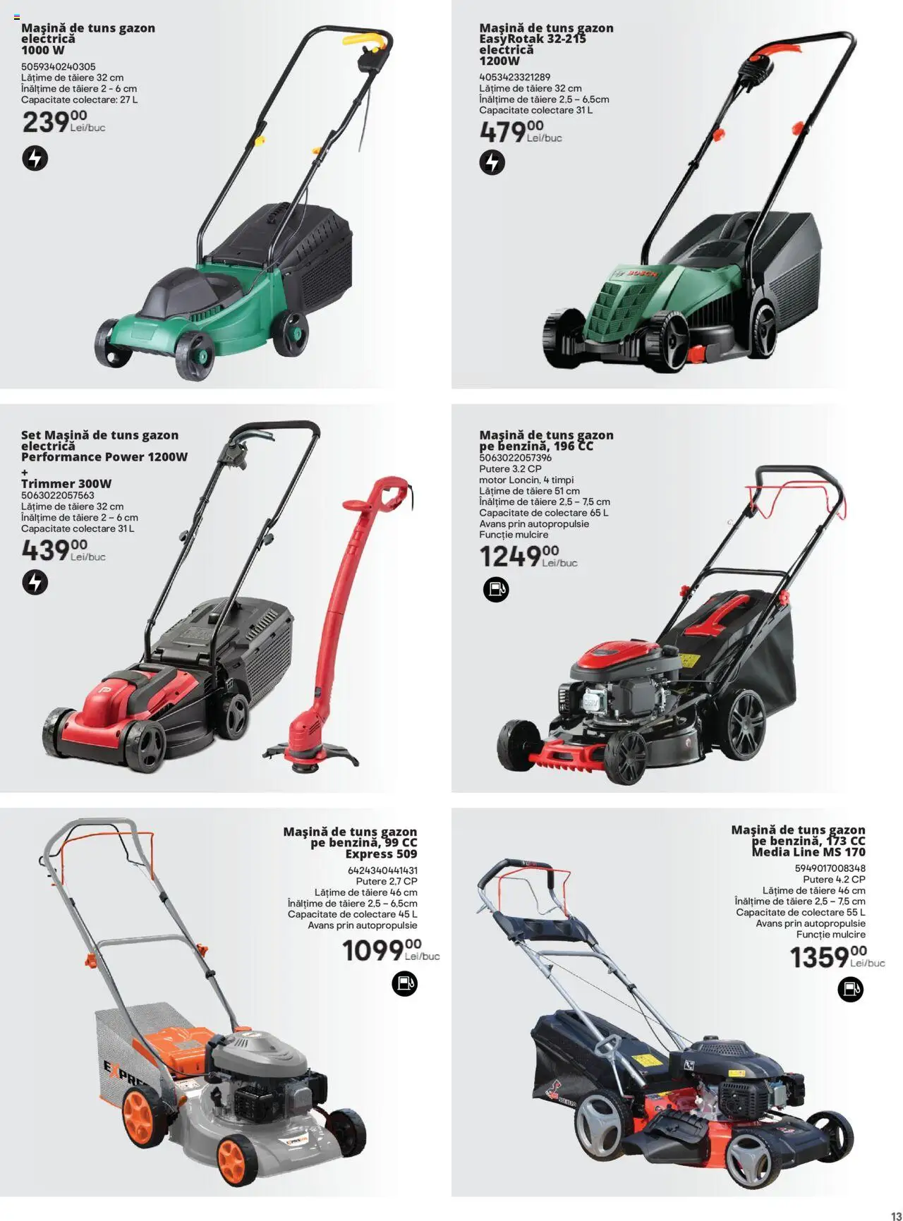 Catalog Brico Depot 14 Februarie - 31 Octombrie 2025 | Pagina 13 | Produse: Trimmer, Mașină de tuns