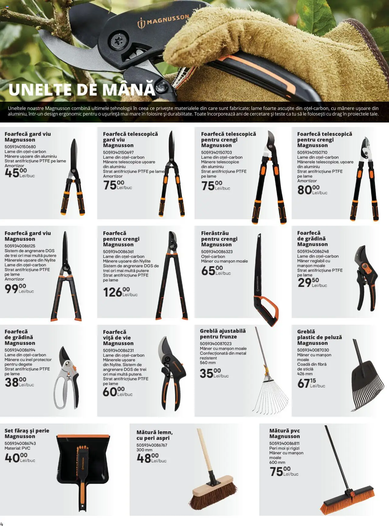 Catalog Brico Depot 14 Februarie - 31 Octombrie 2025 | Pagina 4 | Produse: Inel, Mătură, Mâner, Perie