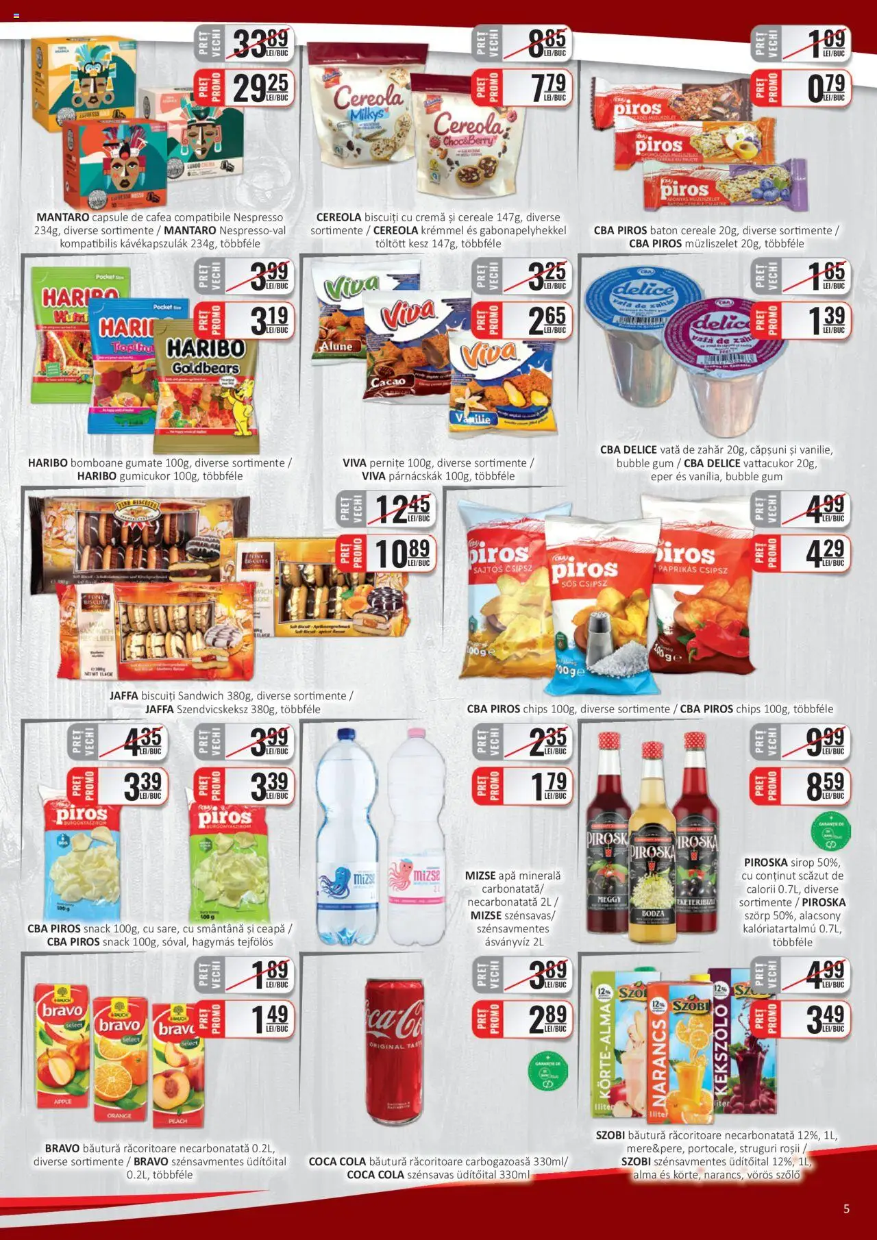 Catalog CBA 16 - 28 Februarie 2025 | Pagina 5 | Produse: Alune, Cereale, Sirop, Sos
