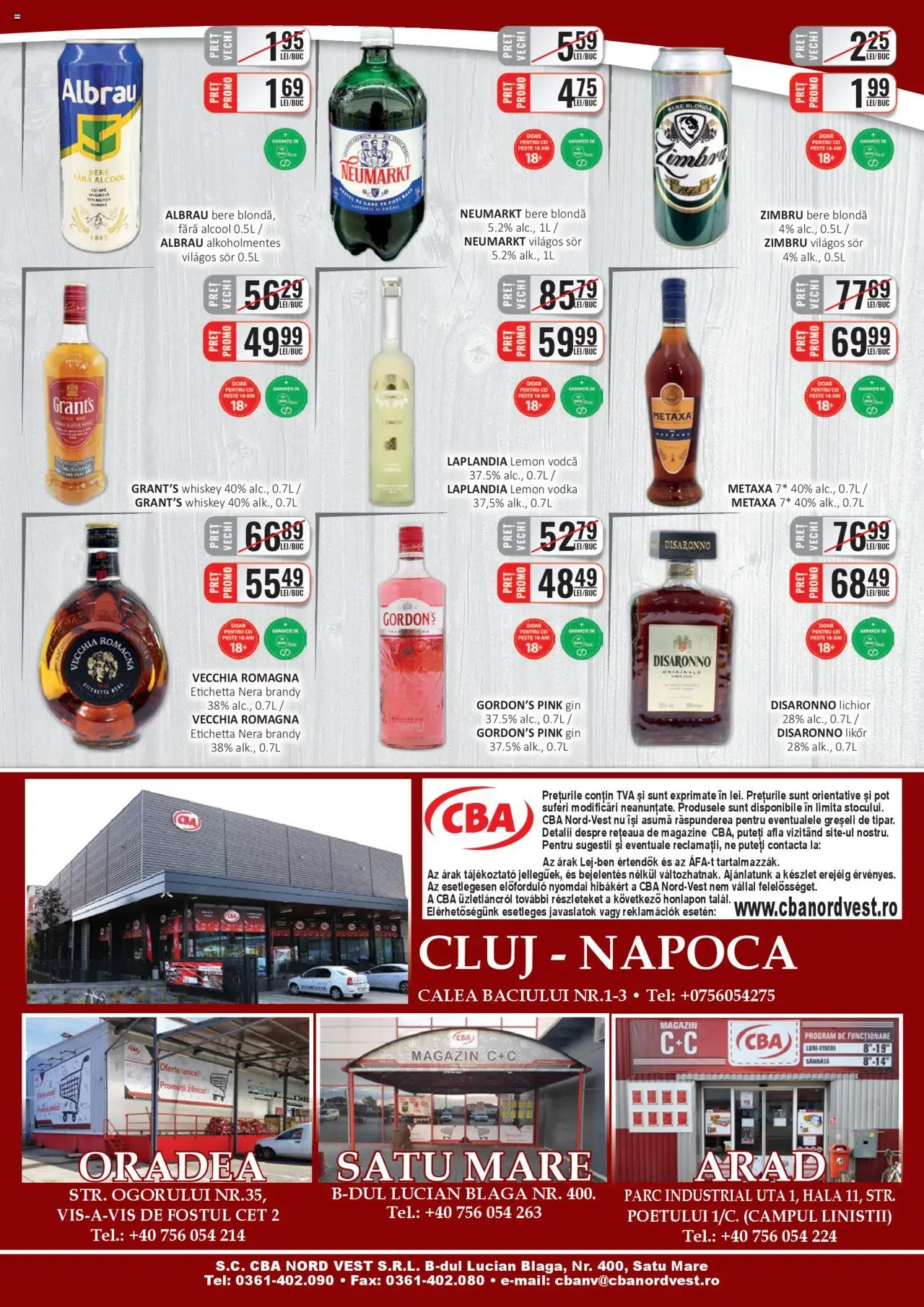 Catalog CBA 16 - 28 Februarie 2025 | Pagina 8 | Produse: Su ısıtıcı, Bere, Gin, Whiskey