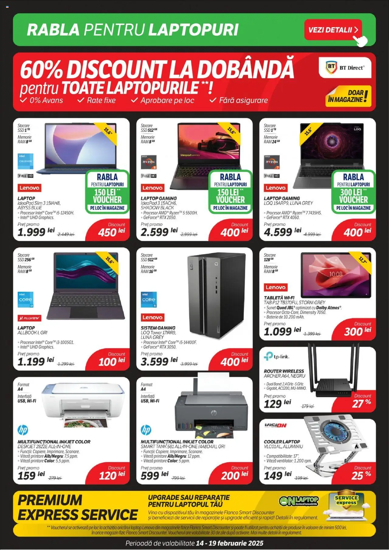 Catalog Flanco 14 - 19 Februarie 2025 | Pagina 4 | Produse: Laptop, Memorie, Tabletă, Baterie