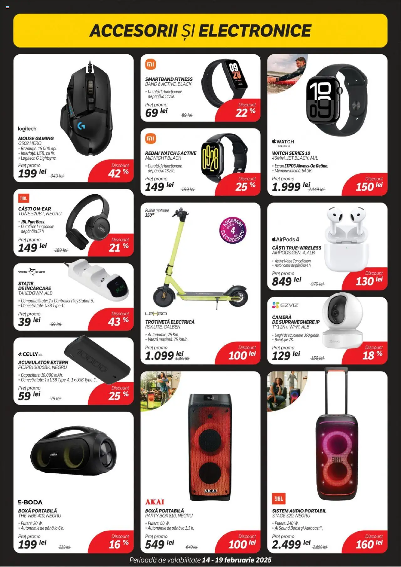 Catalog Flanco 14 - 19 Februarie 2025 | Pagina 5 | Produse: Memorie, Mouse, Audio, Trotinetă electrică