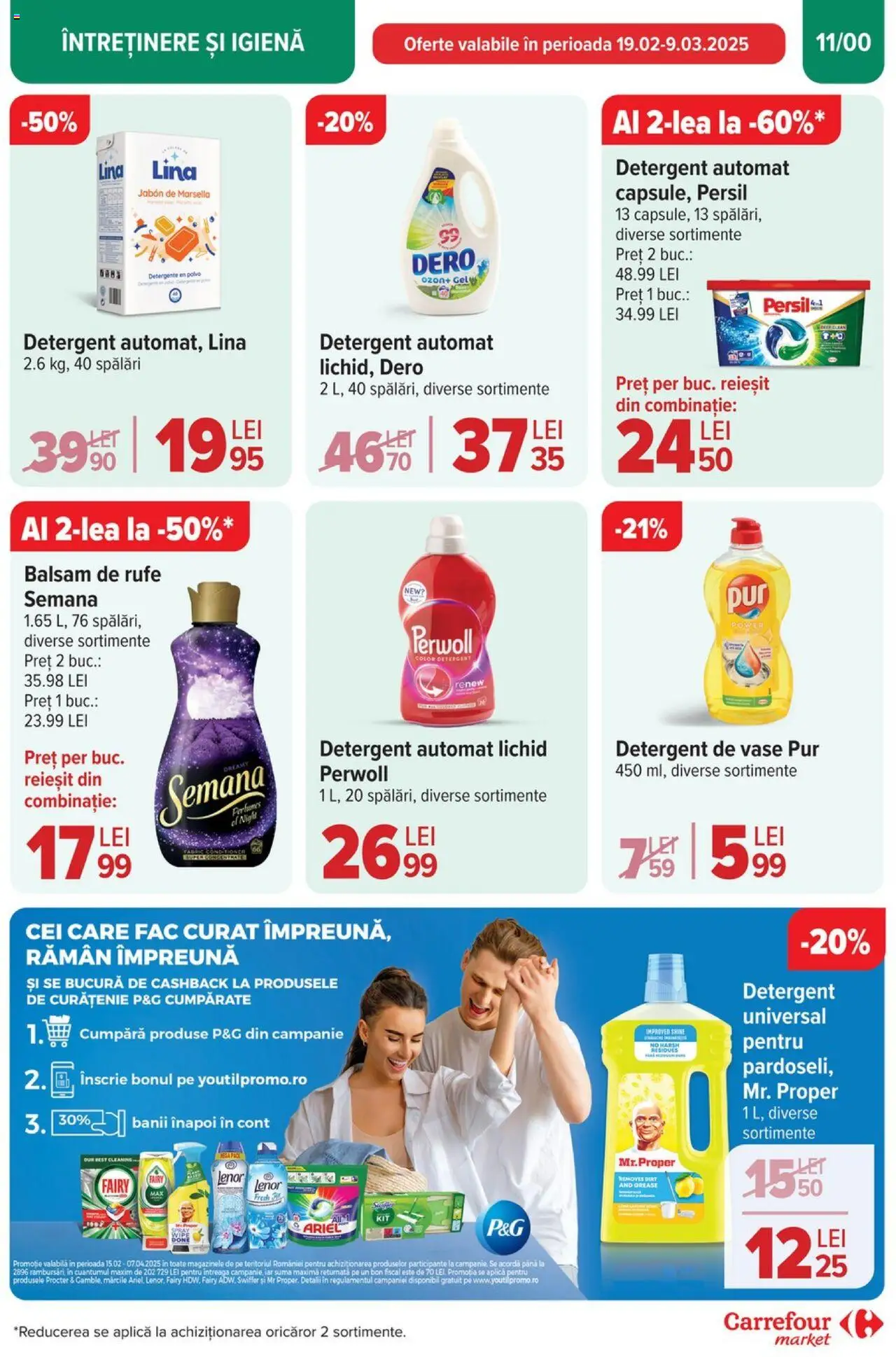 Catalog Carrefour 19 - 25 Februarie 2025 | Pagina 11 | Produse: Kedi Ödül Oyuncakları, Balsam, Detergent, Balsam de rufe