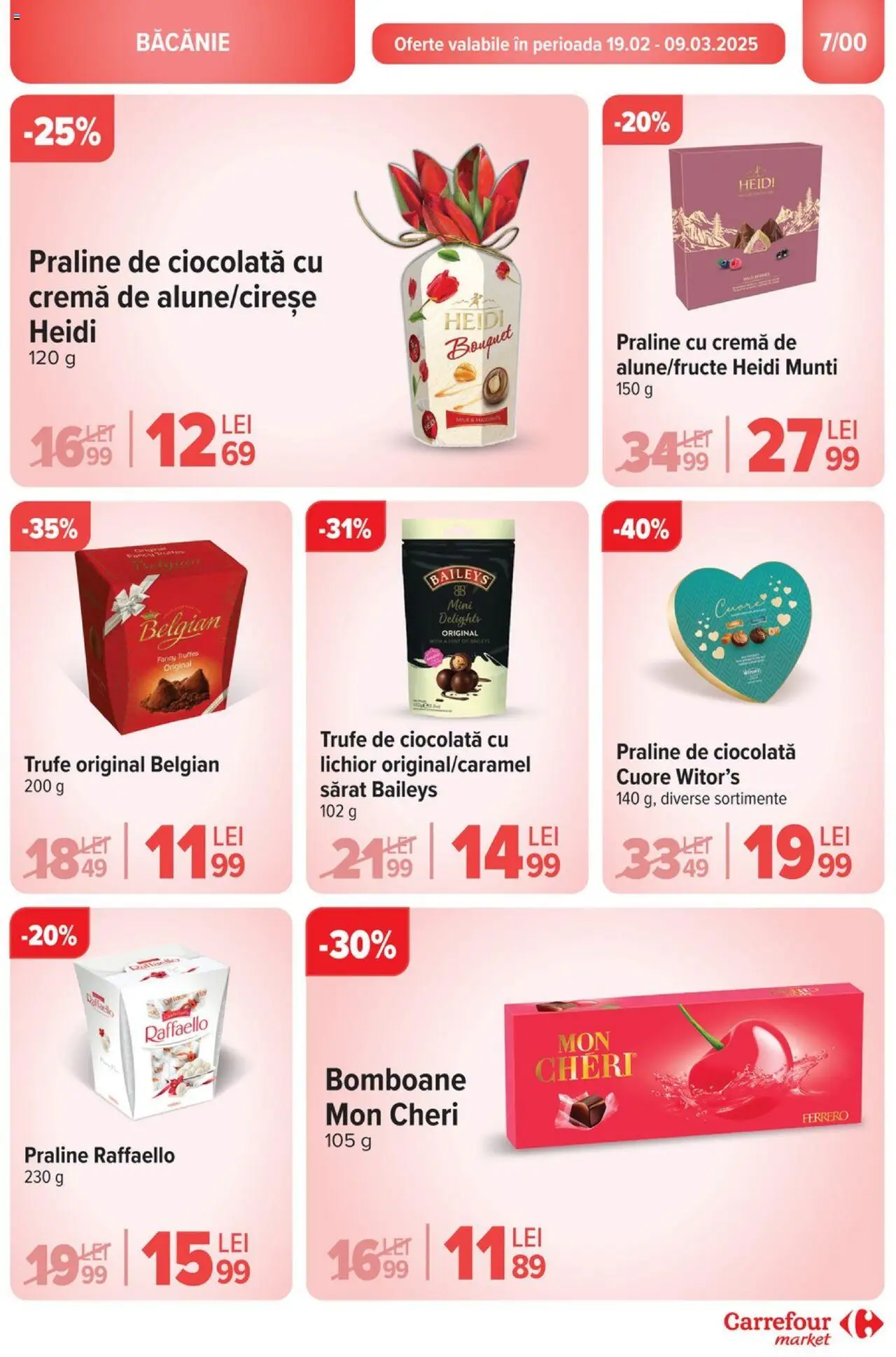 Catalog Carrefour 19 - 25 Februarie 2025 | Pagina 13 | Produse: Lichior, Cremă, Soda, Ciocolată