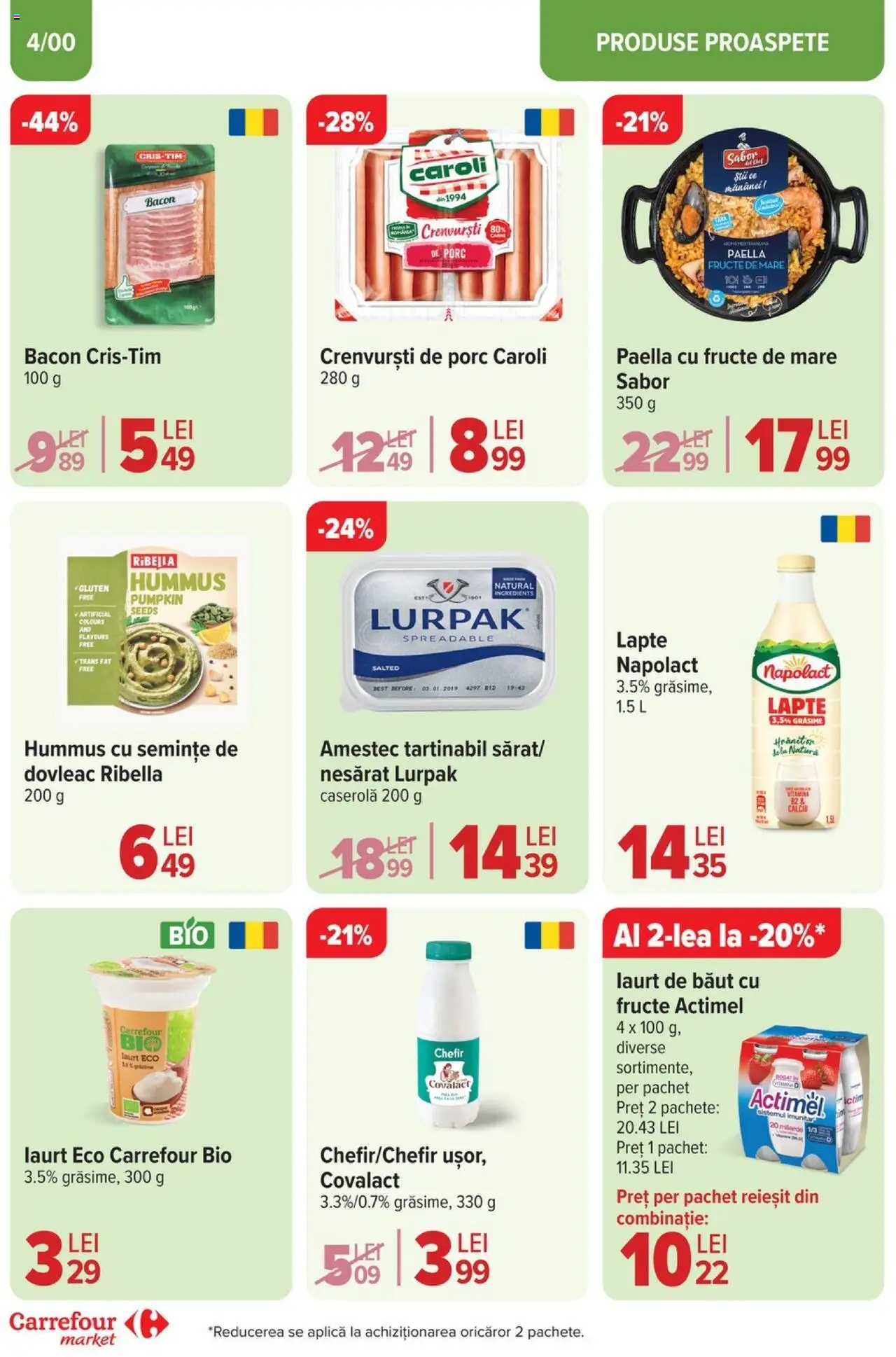Catalog Carrefour 19 - 25 Februarie 2025 | Pagina 4 | Produse: Şerit ödül, Bacon, Fructe, Fructe De Mare