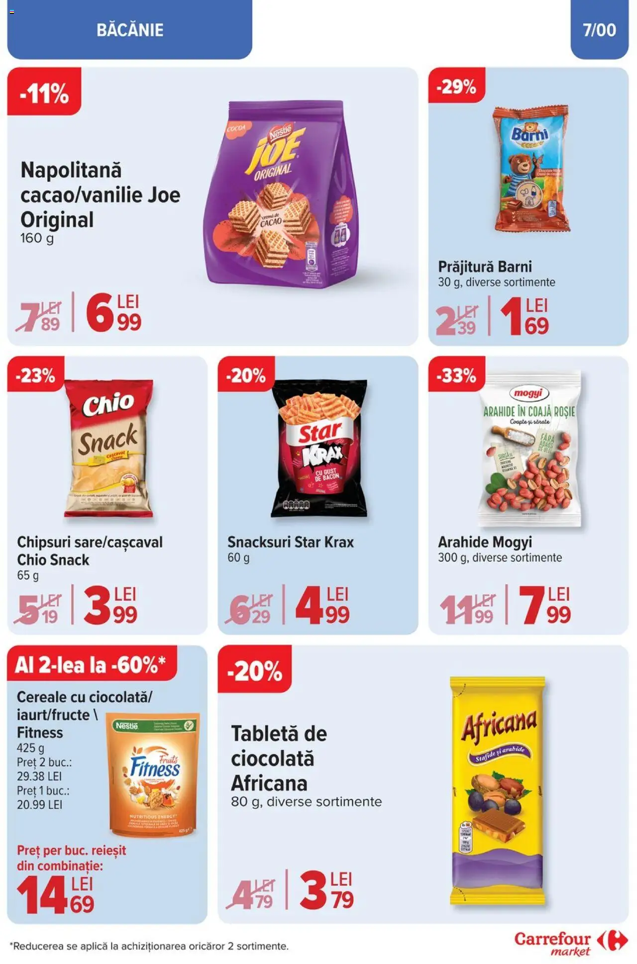 Catalog Carrefour 19 - 25 Februarie 2025 | Pagina 7 | Produse: Arahide, Ciocolată, Cereale, Cacao