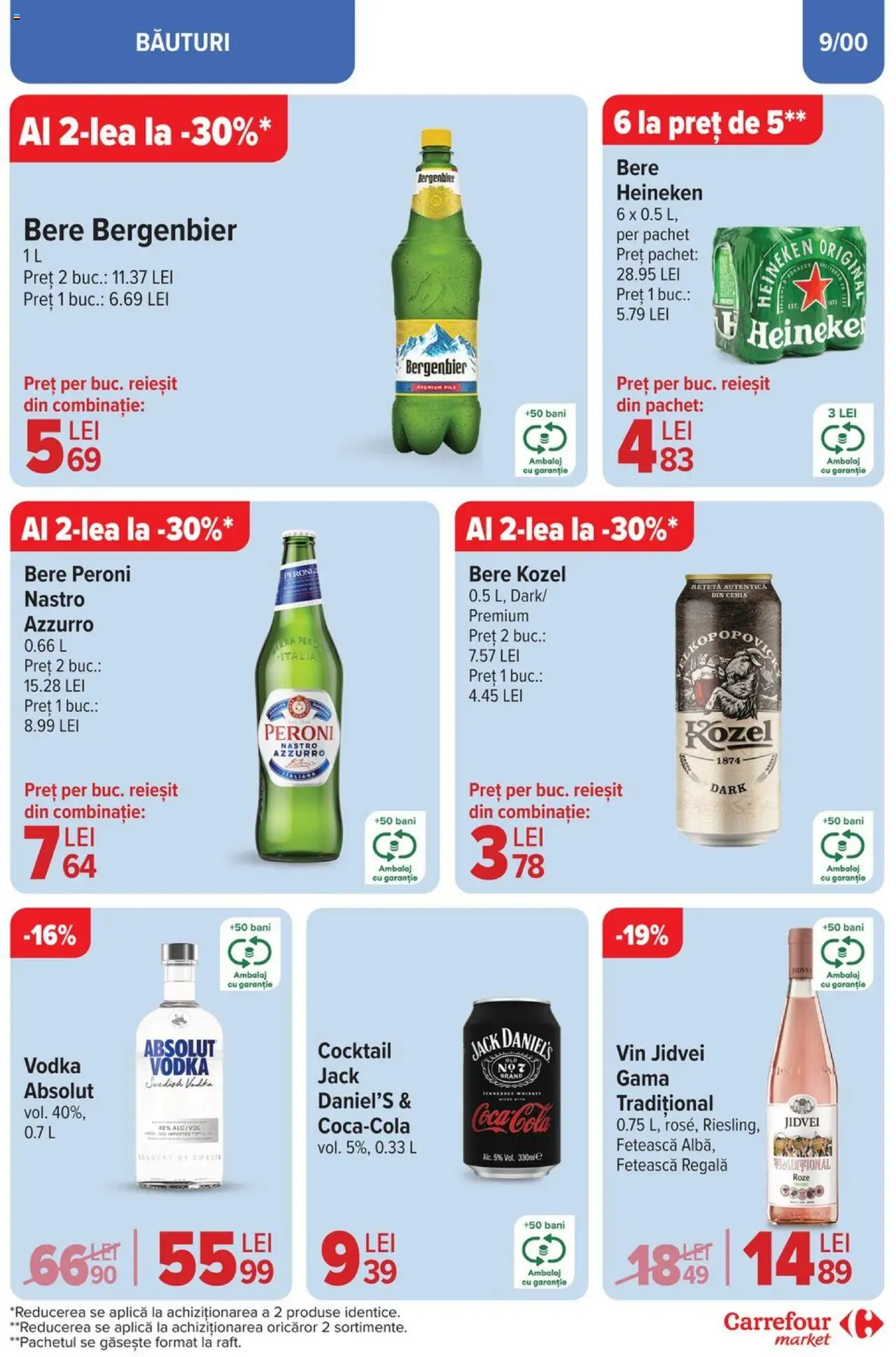 Catalog Carrefour 19 - 25 Februarie 2025 | Pagina 9 | Produse: Vin, Cocktail, Plastik Kulübe, Vodka