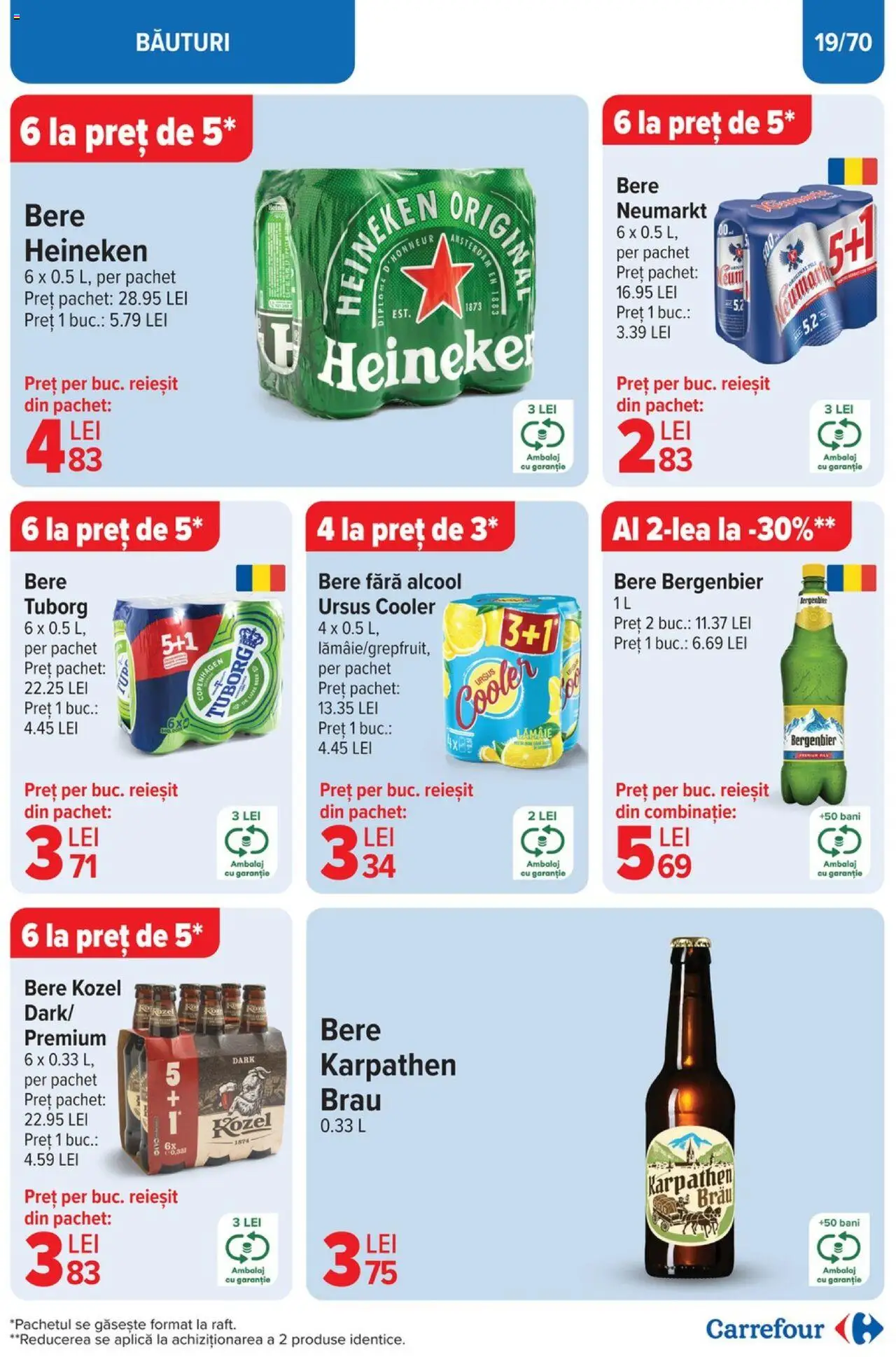 Catalog Carrefour 19 - 25 Februarie 2025 | Pagina 19 | Produse: Bere, Plastik Kulübe