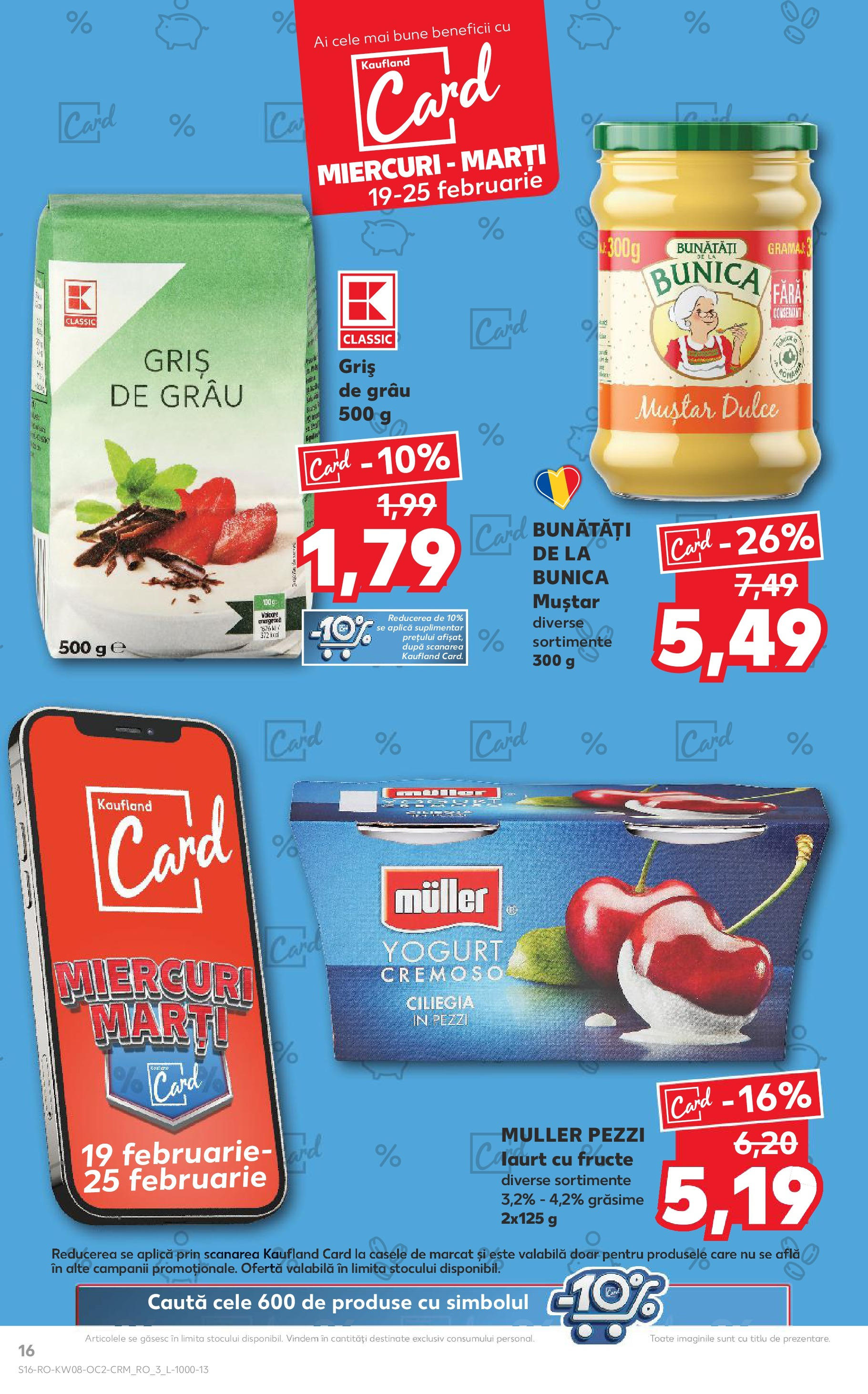 Catalog Kaufland 19 - 25 Februarie 2025 | Pagina 16 | Produse: Muștar, Fructe