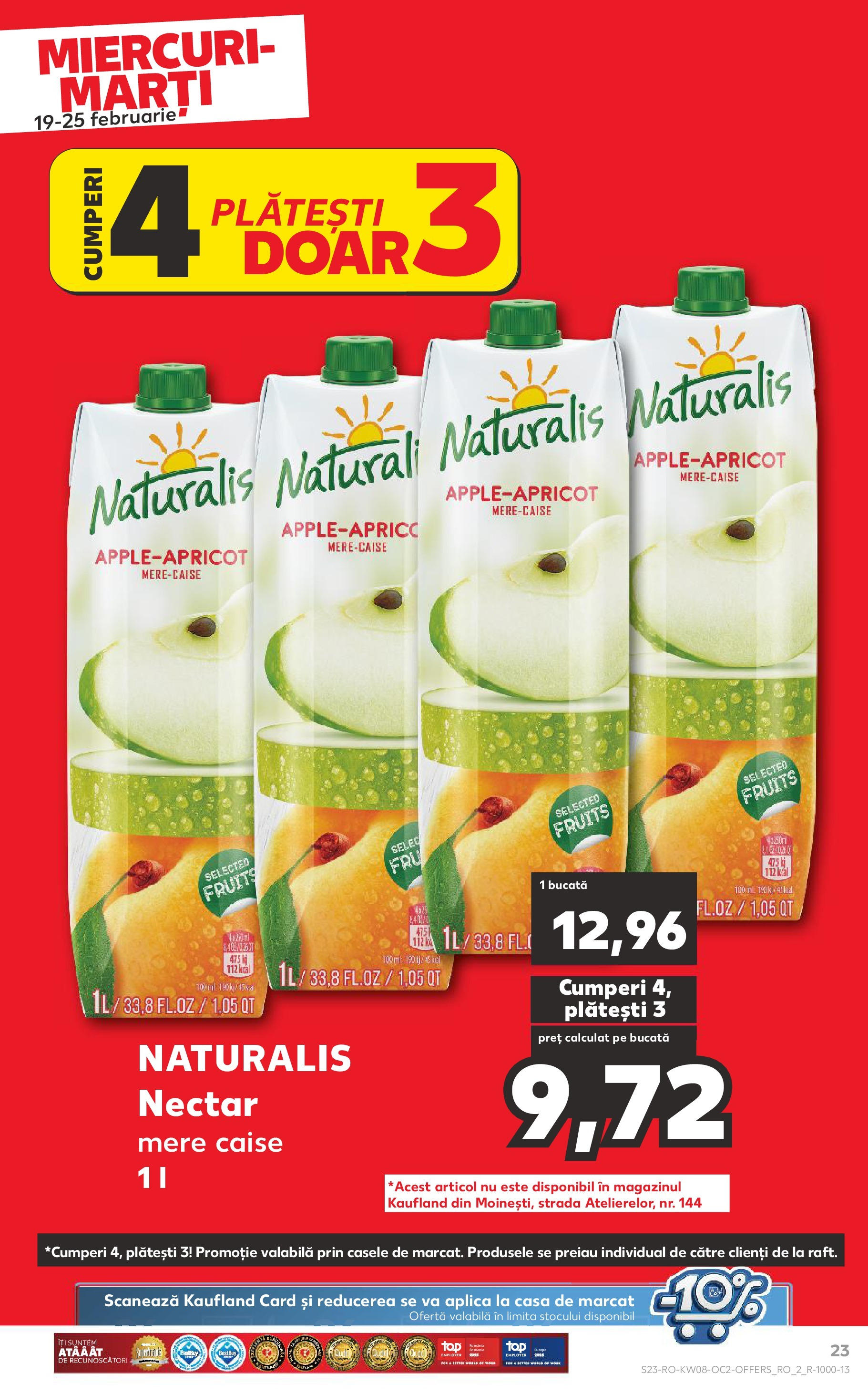 Catalog Kaufland 19 - 25 Februarie 2025 | Pagina 23 | Produse: Mere, Ahtapot