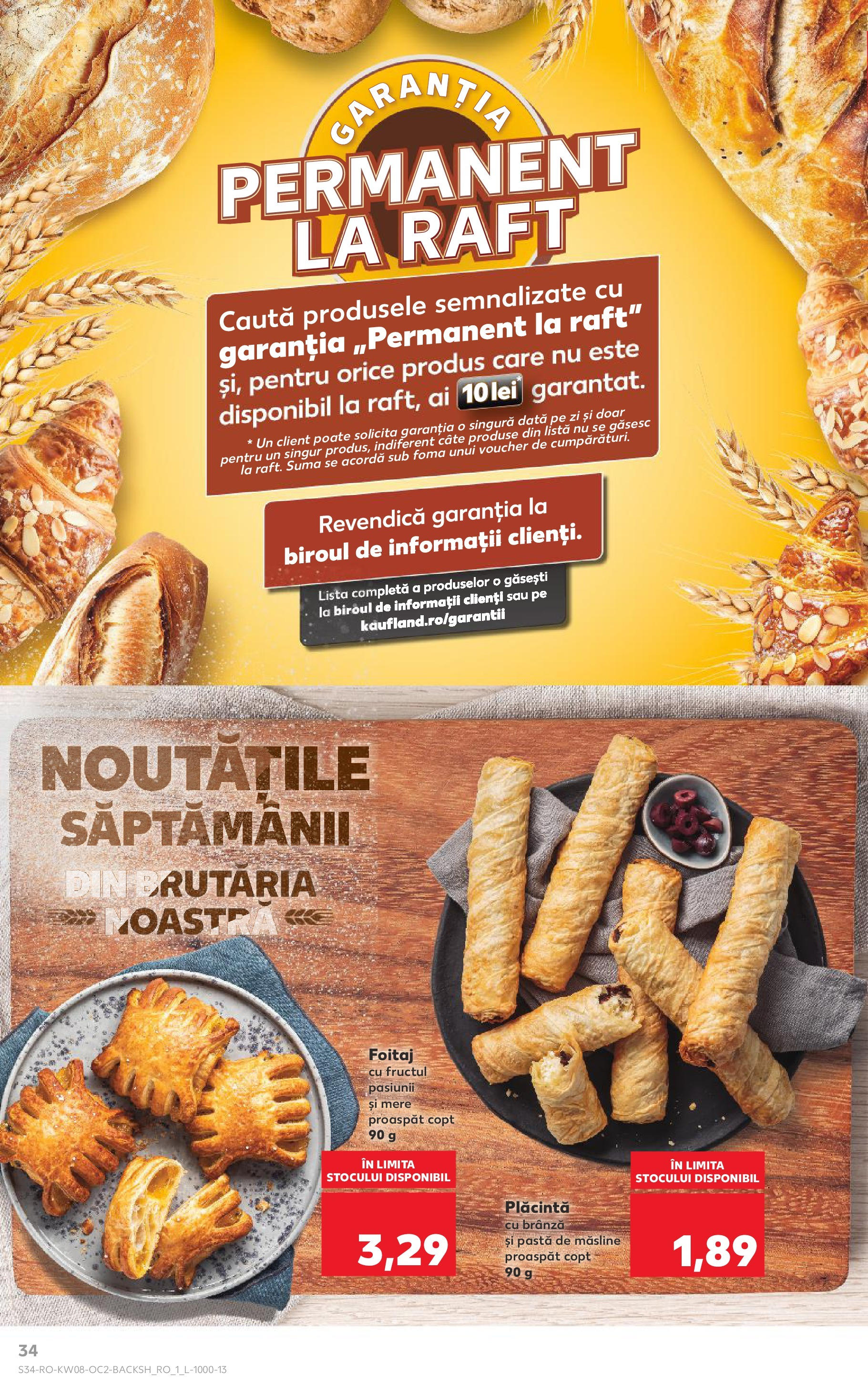 Catalog Kaufland 19 - 25 Februarie 2025 | Pagina 34 | Produse: Raft, Măsline, Plăcintă, Brânză