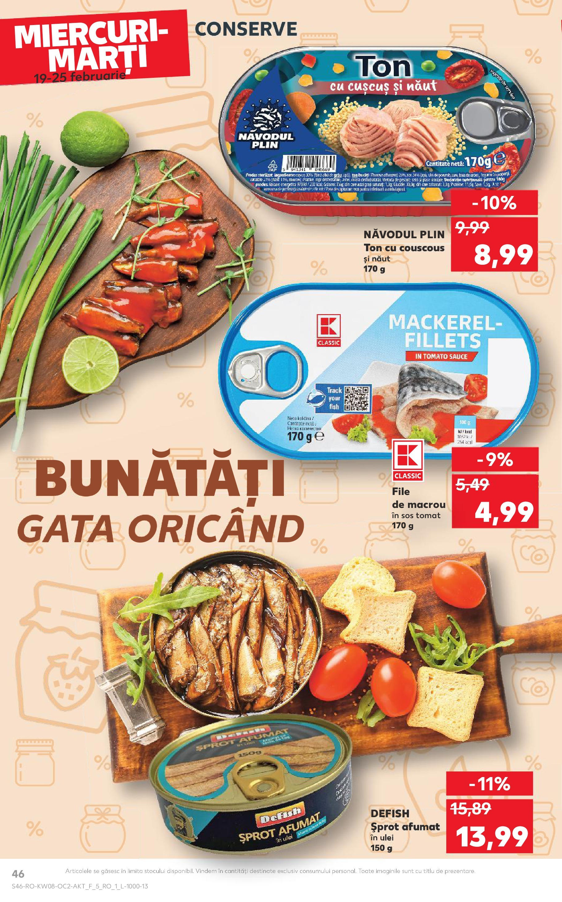 Catalog Kaufland 19 - 25 Februarie 2025 | Pagina 46 | Produse: Ulei, Sos