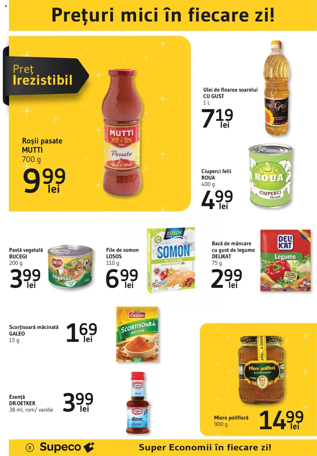 Catalog Supeco 20 Februarie - 5 Martie 2025 | Pagina 8 | Produse: Miere polifloră, Ciuperci, Ulei, Bant